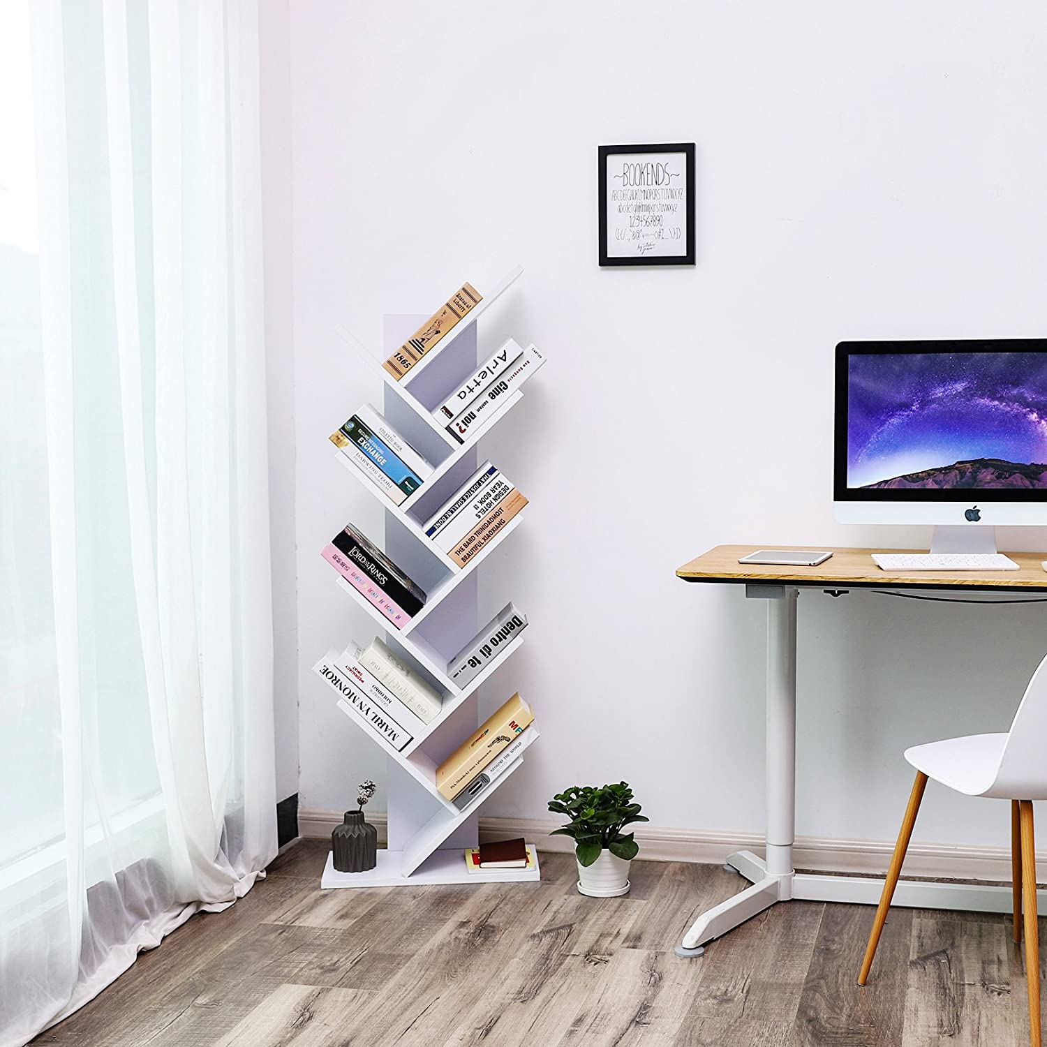 Bibliothèque Daisy - blanc - Image 6