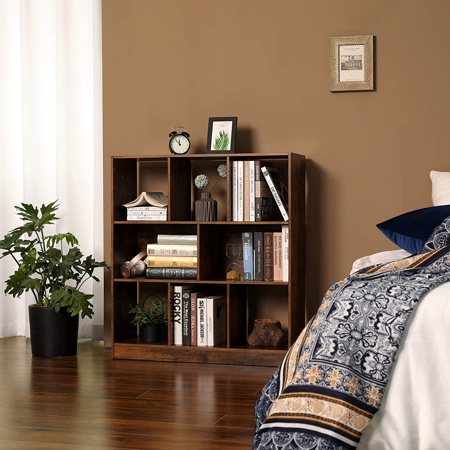 Bibliothèque Free industriel - brun - Image 8