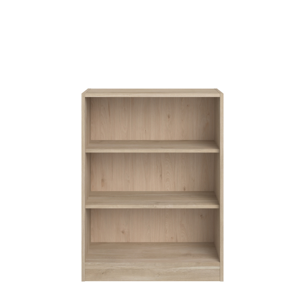 Bibliothèque Hobby 104 cm-2 étagères-chêne - Image 7