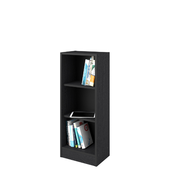 Bibliothèque Hobby 41 cm de longueur-2 étagères-noir - Image 6