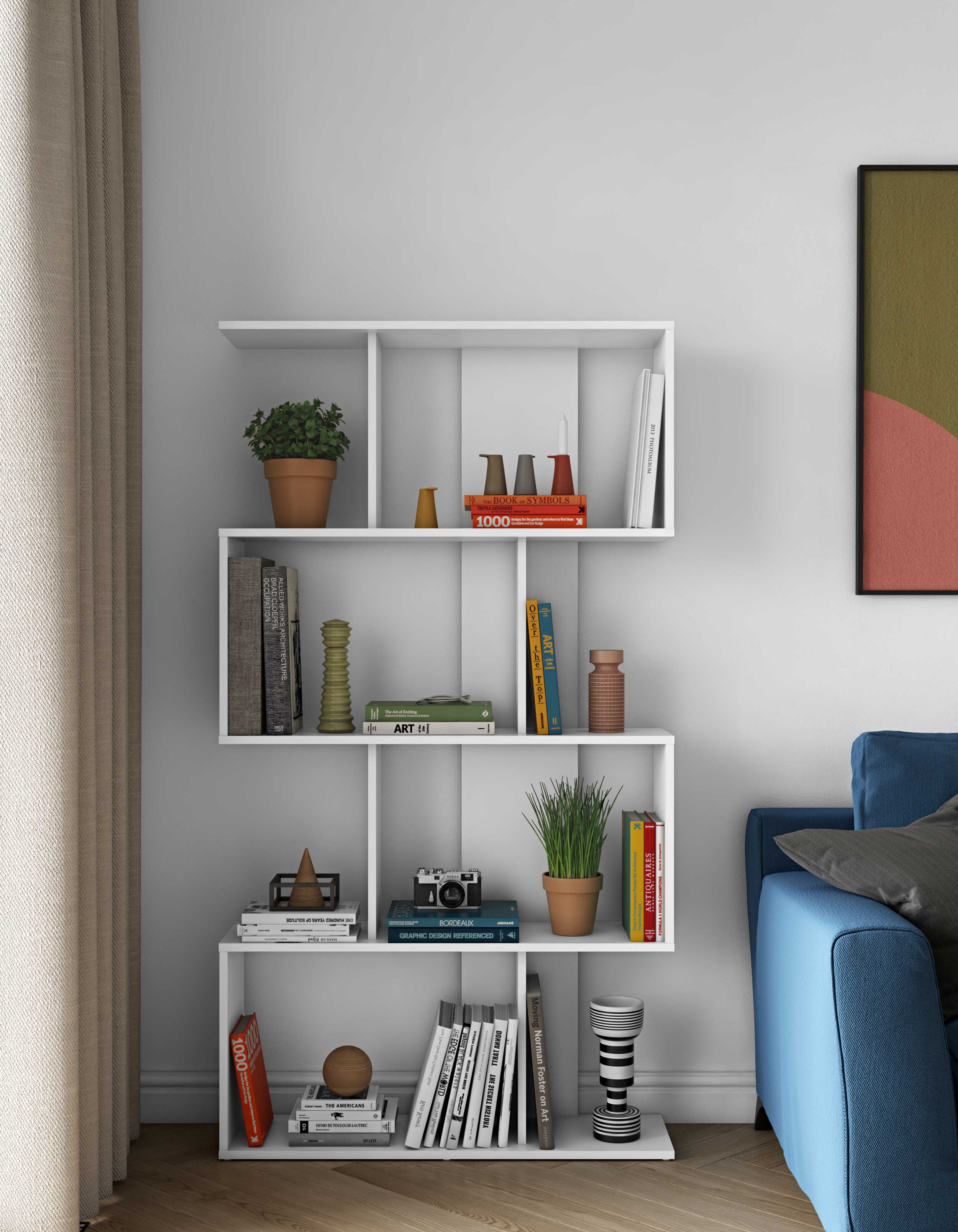 Bibliothèque Sigma - blanc - Image 6