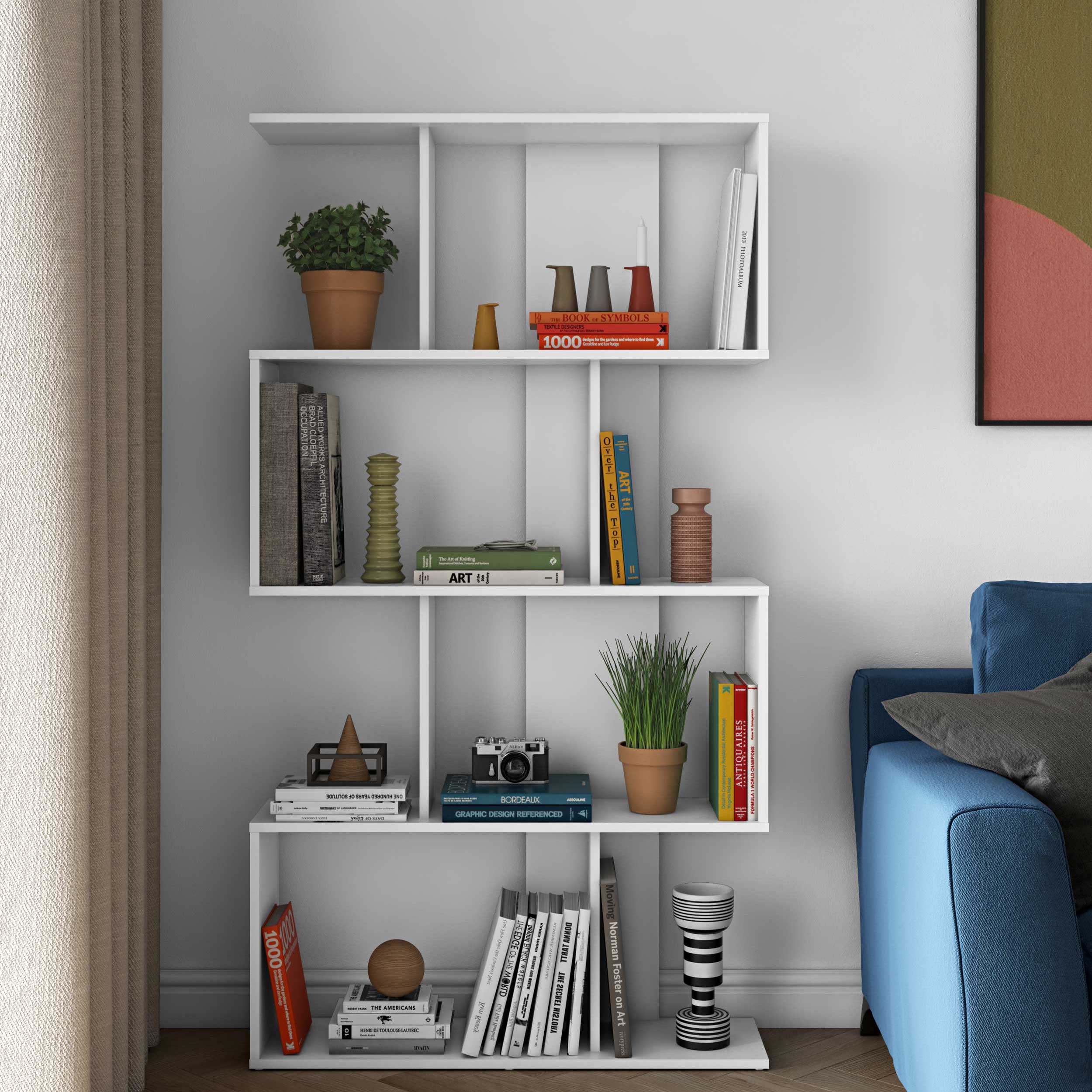 Bibliothèque Sigma - blanc