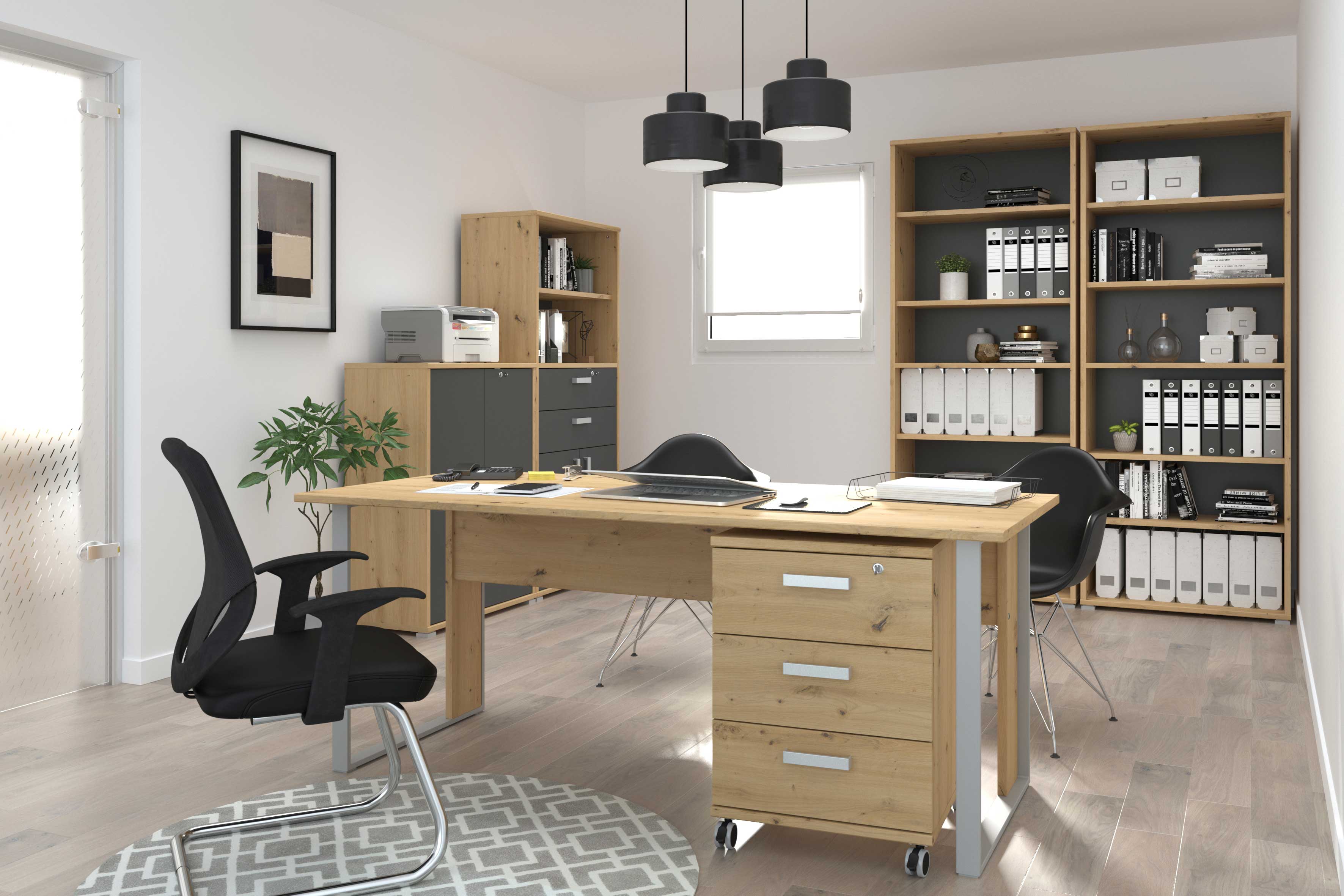 Bibliothèque The Office 3 niches - Image 4