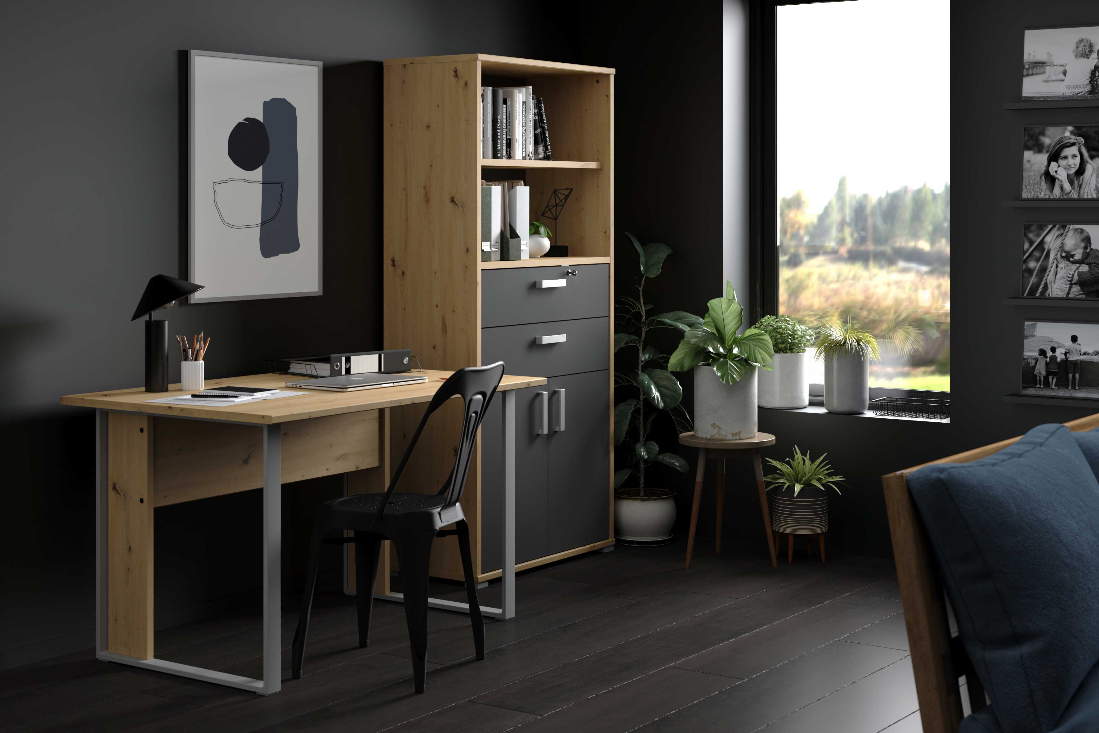 Bibliothèque The Office 5 niches - Image 4