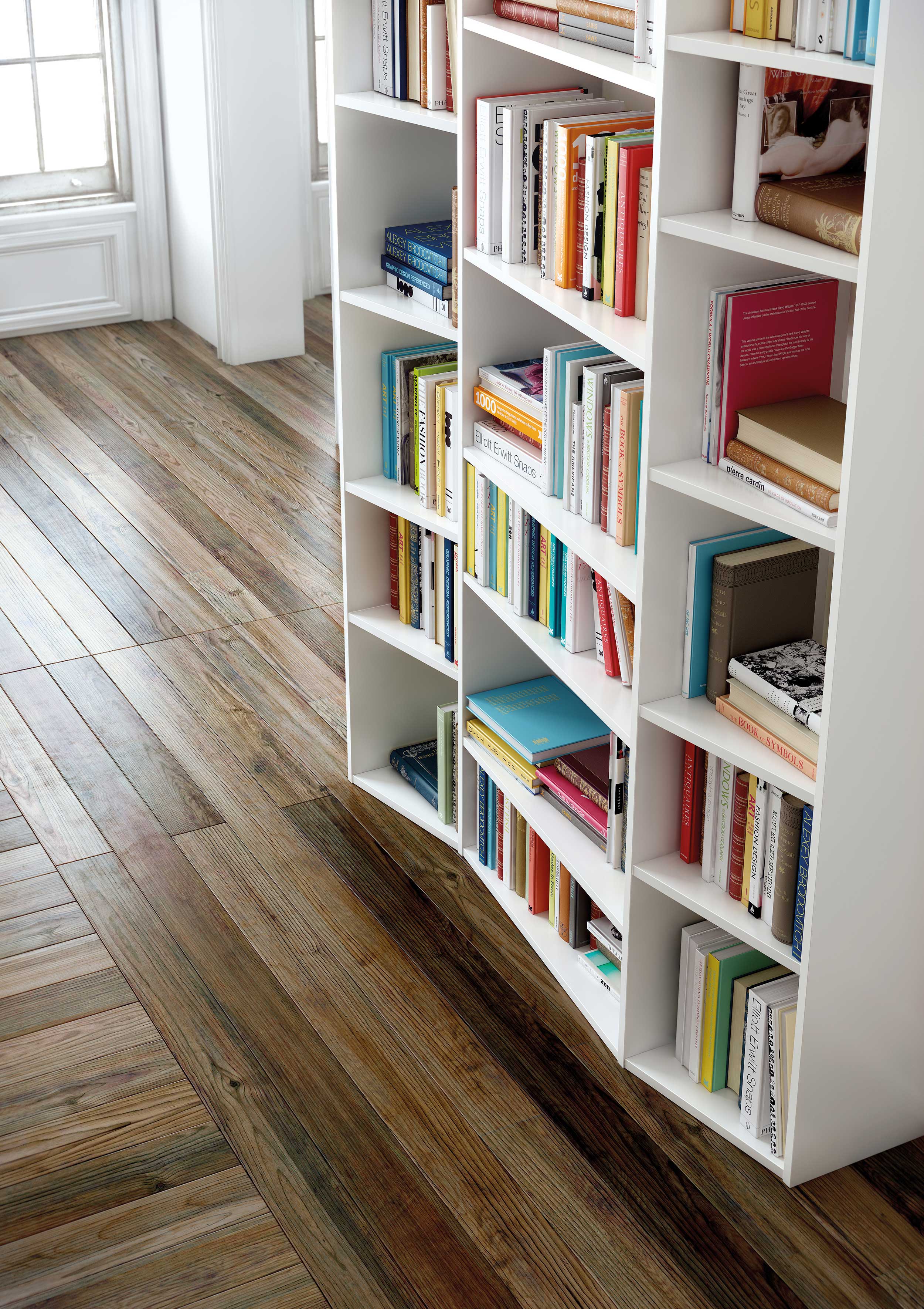 Bibliothèque Varna modèle 2 - blanc - Image 5