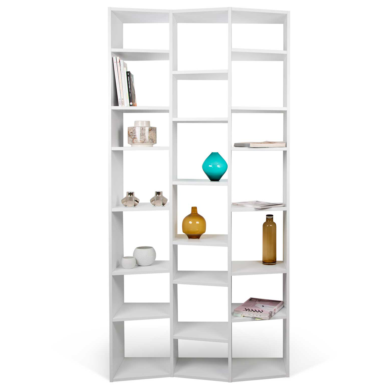 Bibliothèque Varna modèle 7 - blanc - Image 9