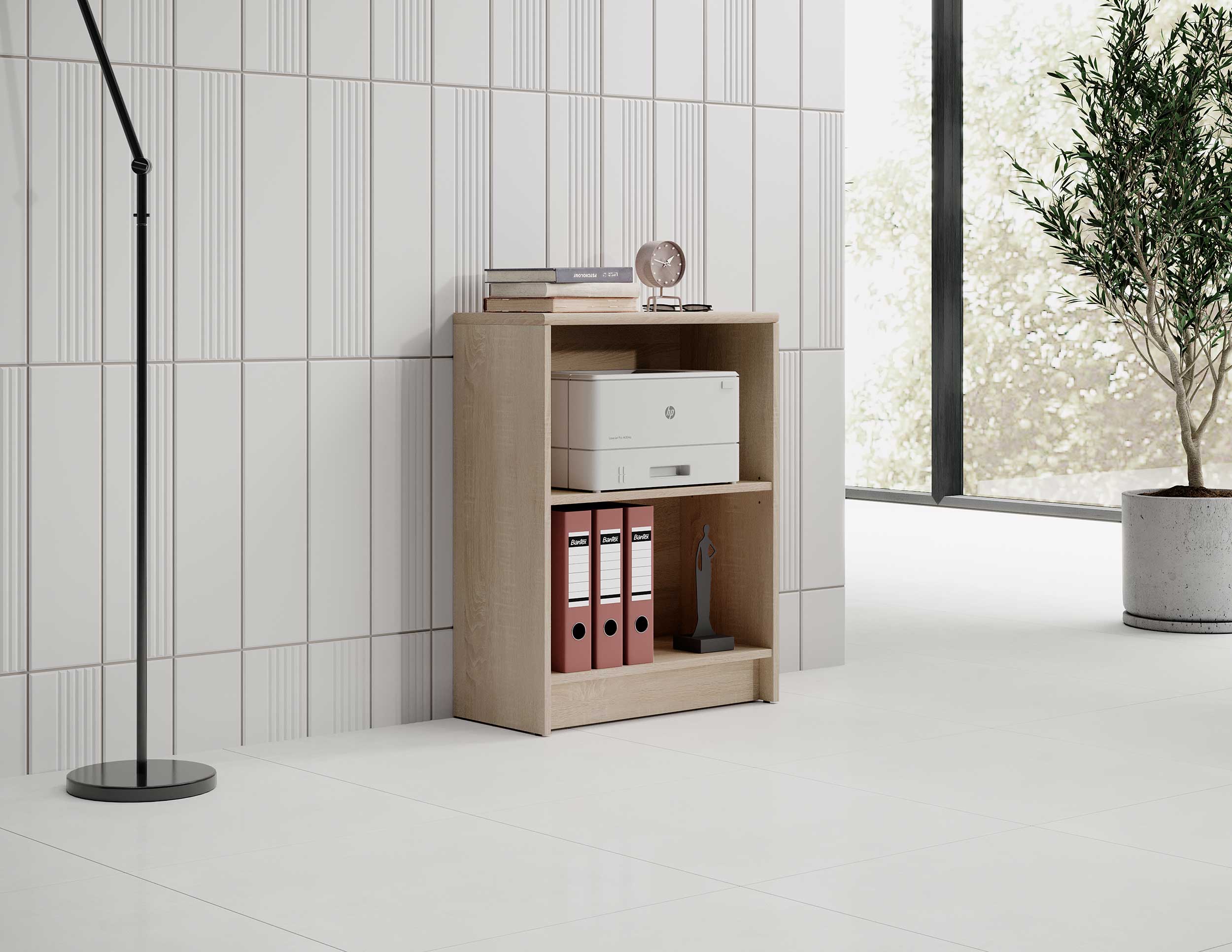 Bibliothèque Viviane 60x78cm - chêne - Image 5