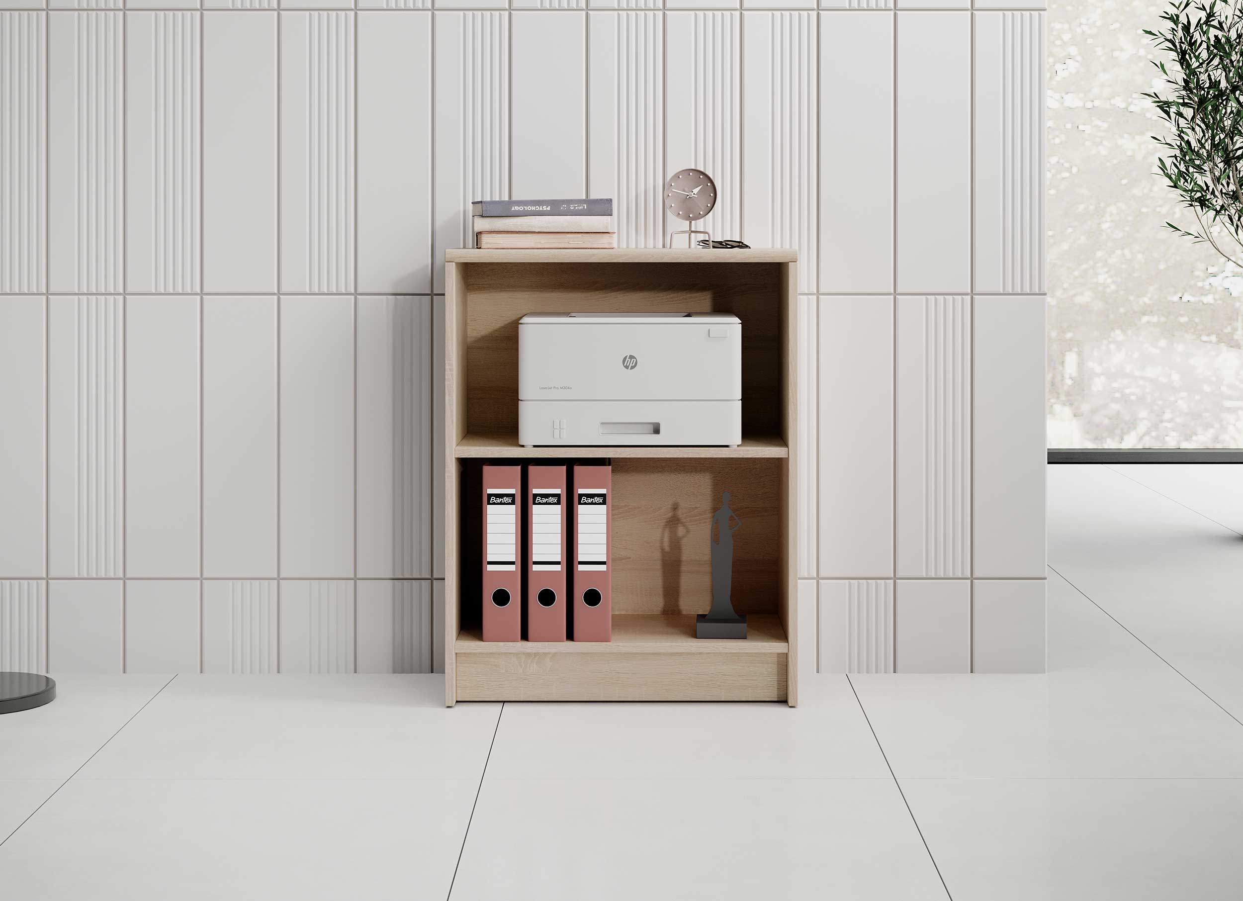 Bibliothèque Viviane 60x78cm - chêne - Image 6