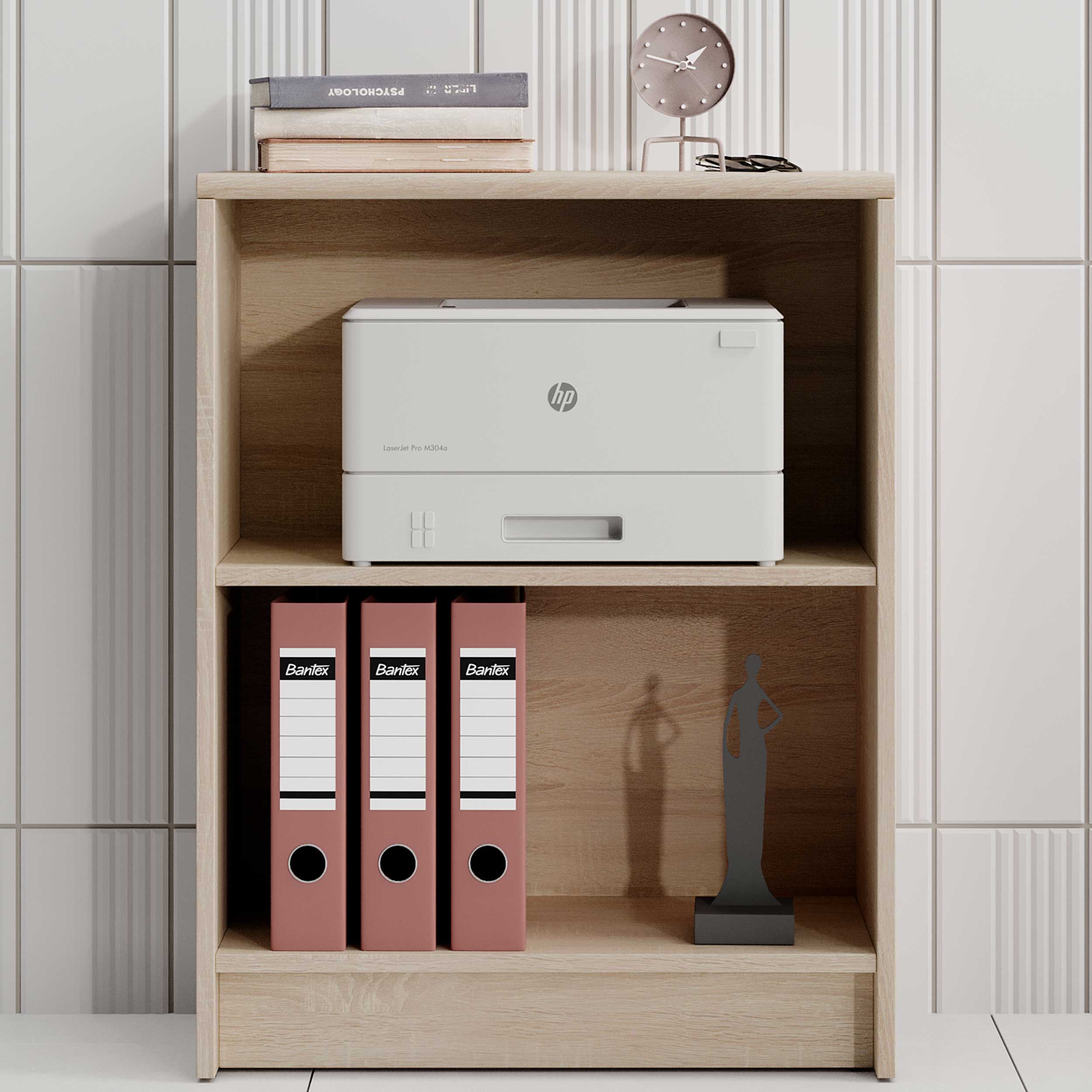 Bibliothèque Viviane 60x78cm - chêne