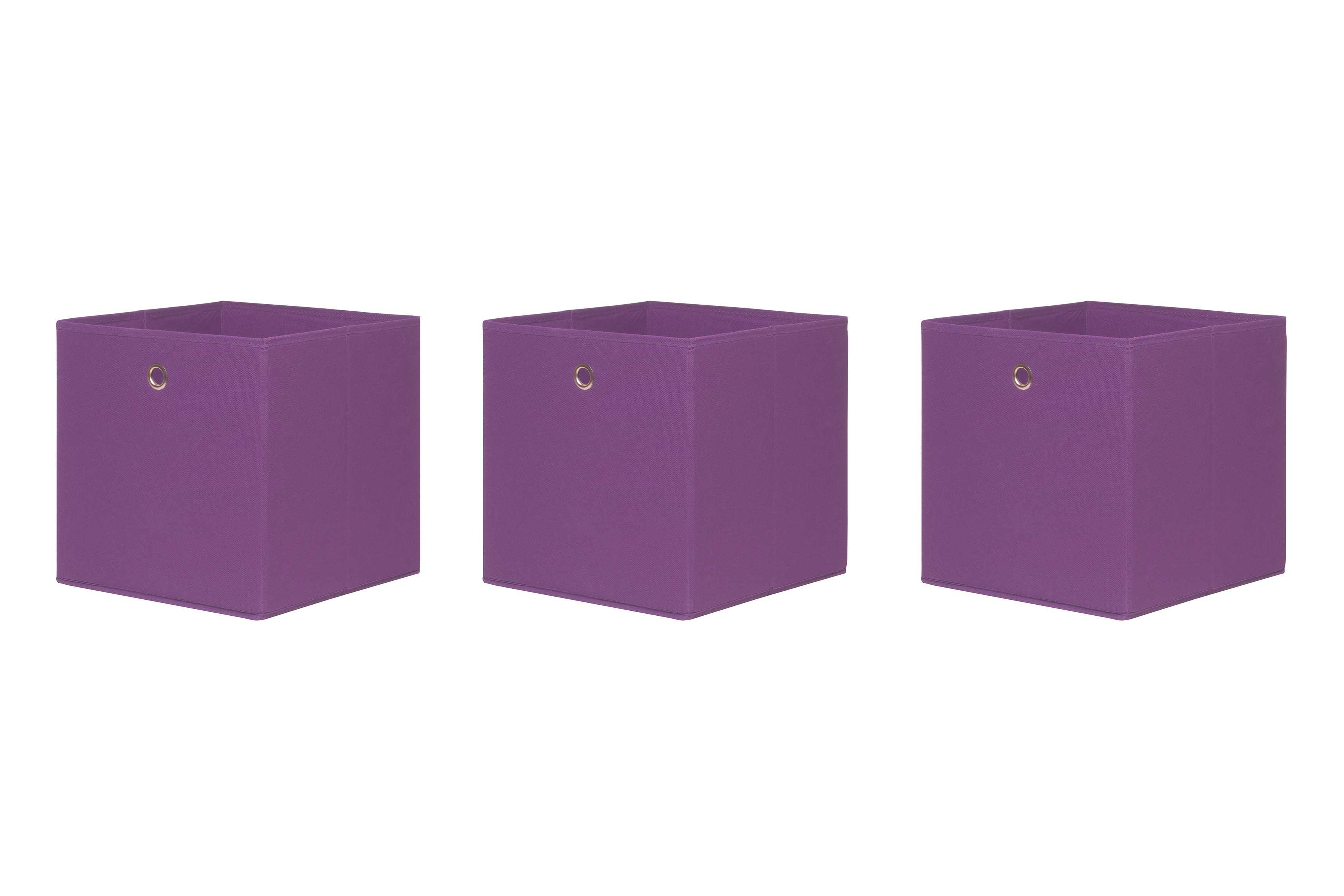 Boîte de rangement Alfa - violet - Image 2