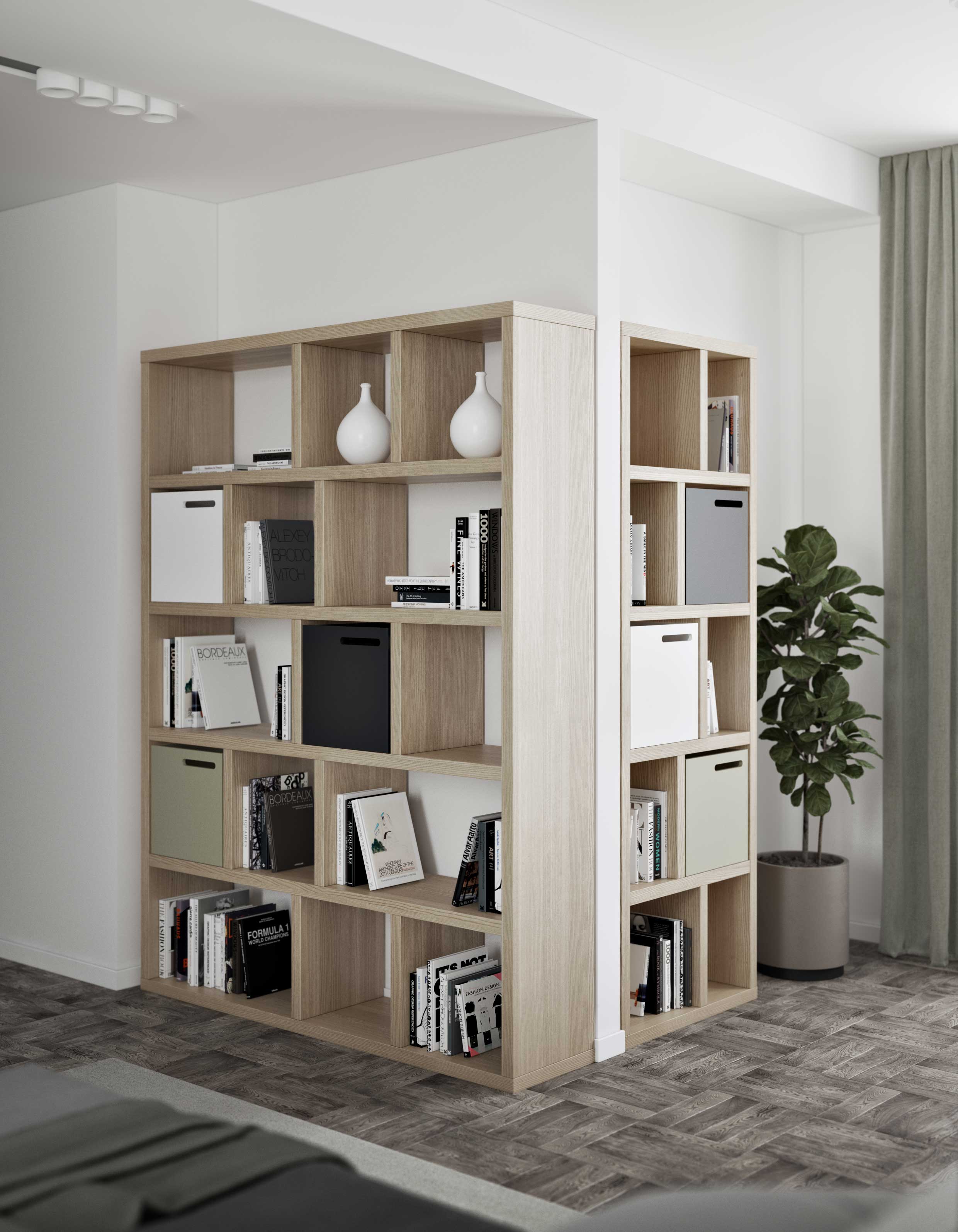 Boîte de rangement Berkeley - noir - Image 5