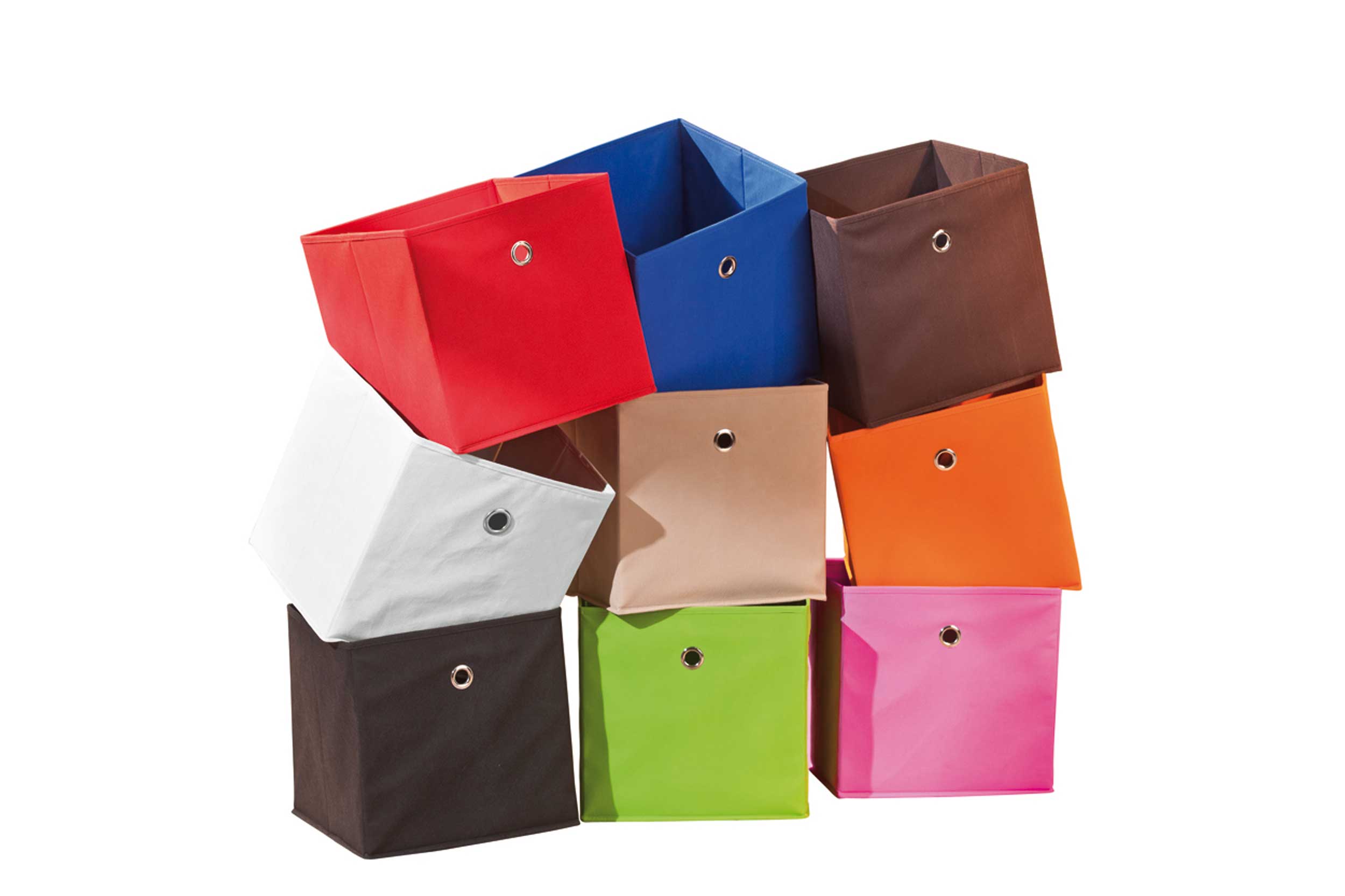 Boîte de rangement pliable Winny - noir - Image 2