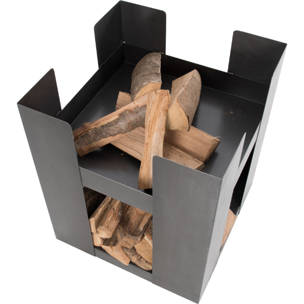 Brasero Hola 50x50x60cm acier - noir - Image 4