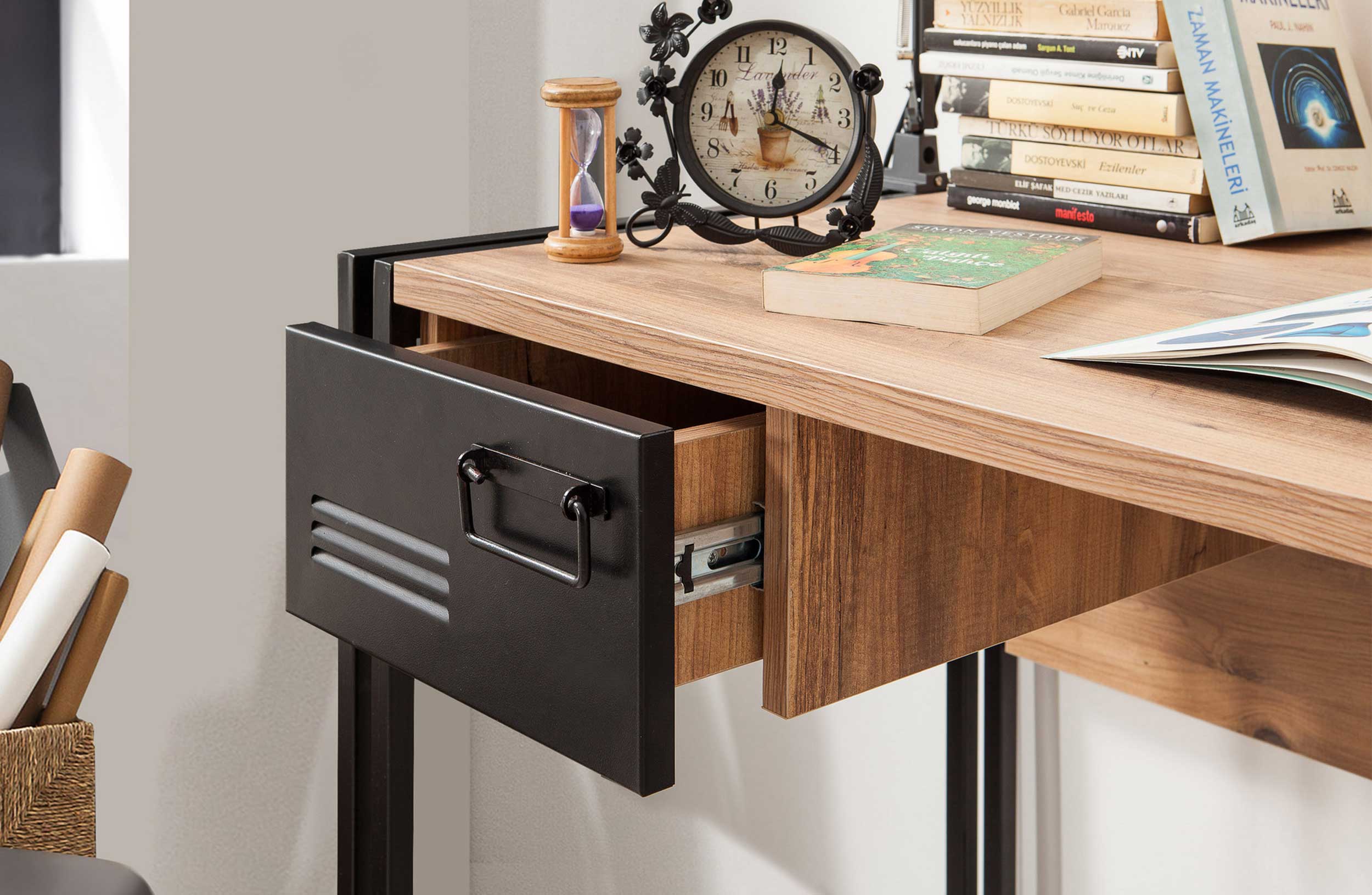 Bureau d'étude pour la créativité | mélaminé | pin atlantique noir - Image 6