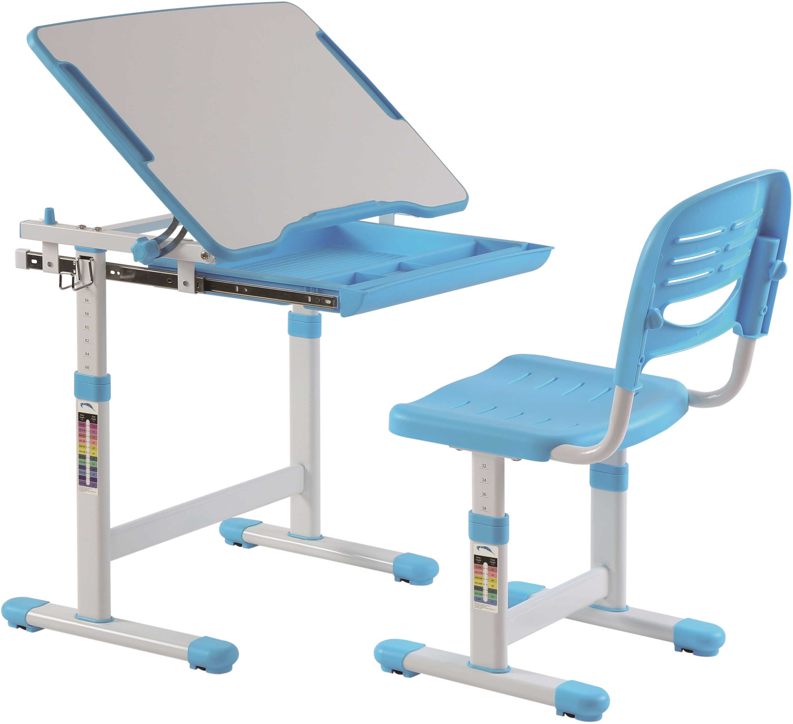 Bureau enfant Comfortline 201 - bleu - Image 4