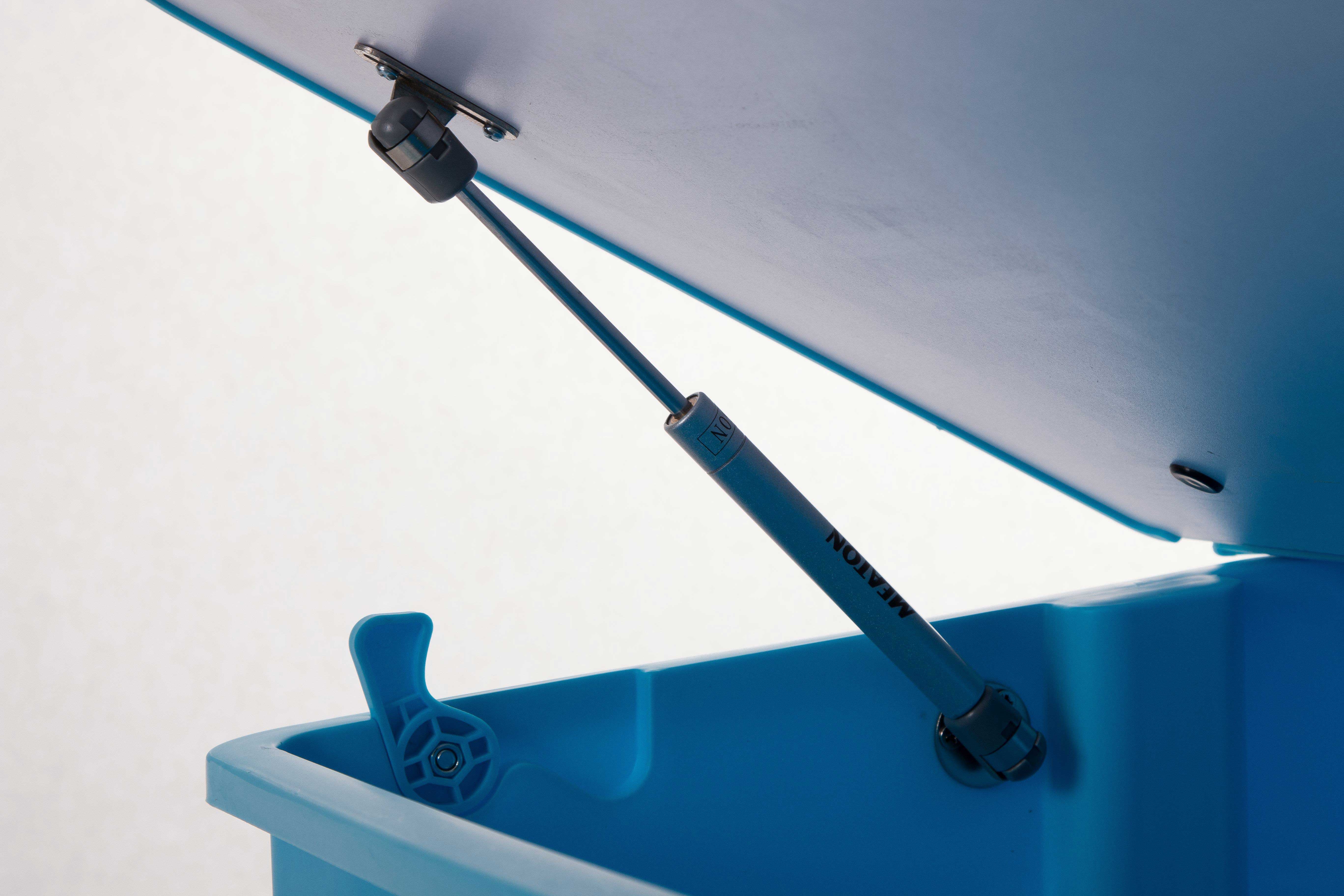 Bureau enfant Comfortline 301 avec plateau inclinable - bleu - Image 4