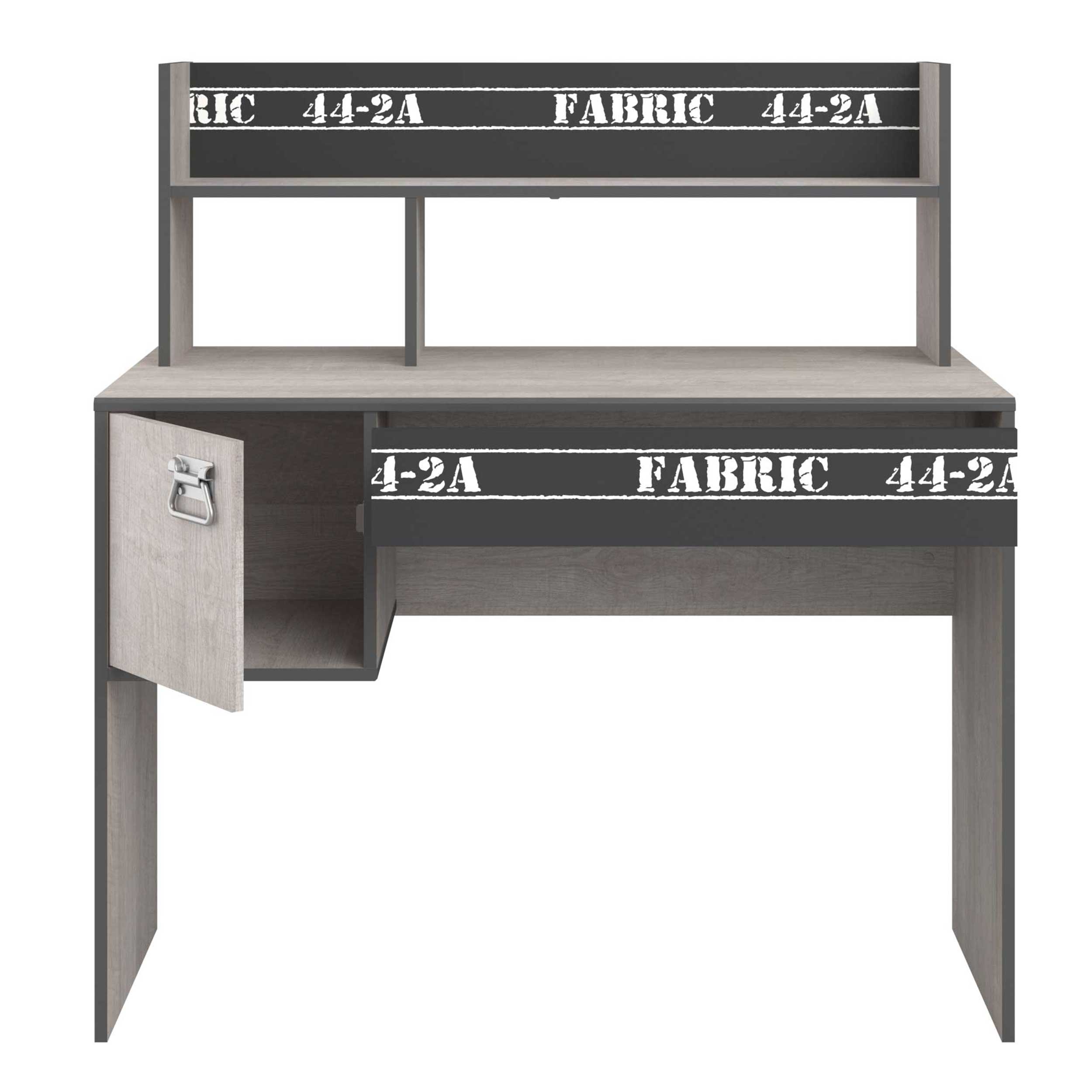 Bureau enfant Fabien Industriel - gris - Image 9