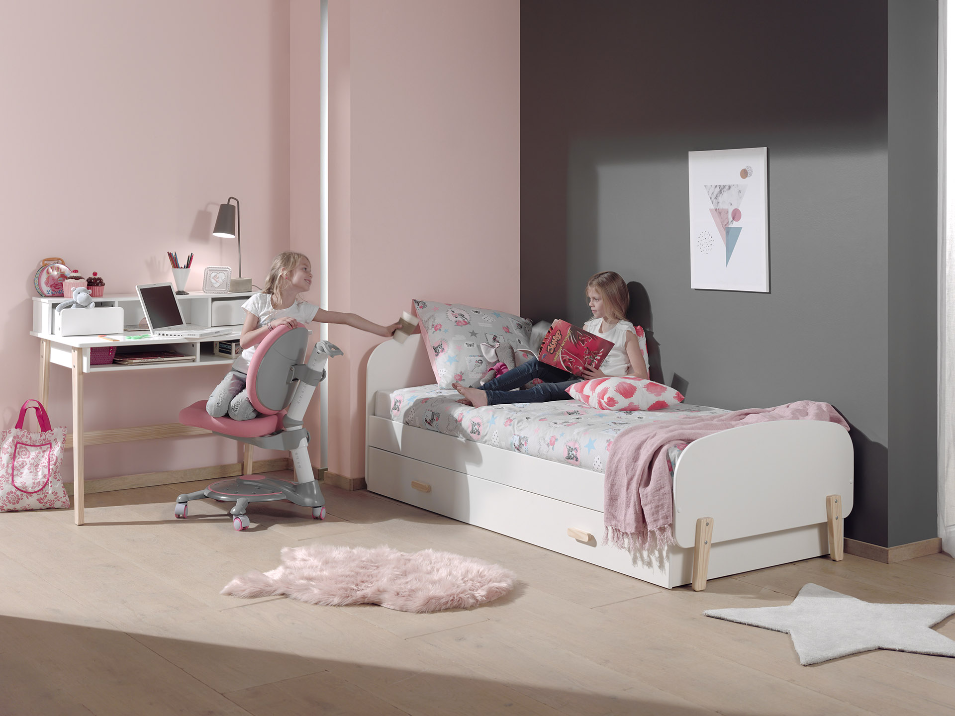 Bureau enfant Kiddy - blanc - Image 5