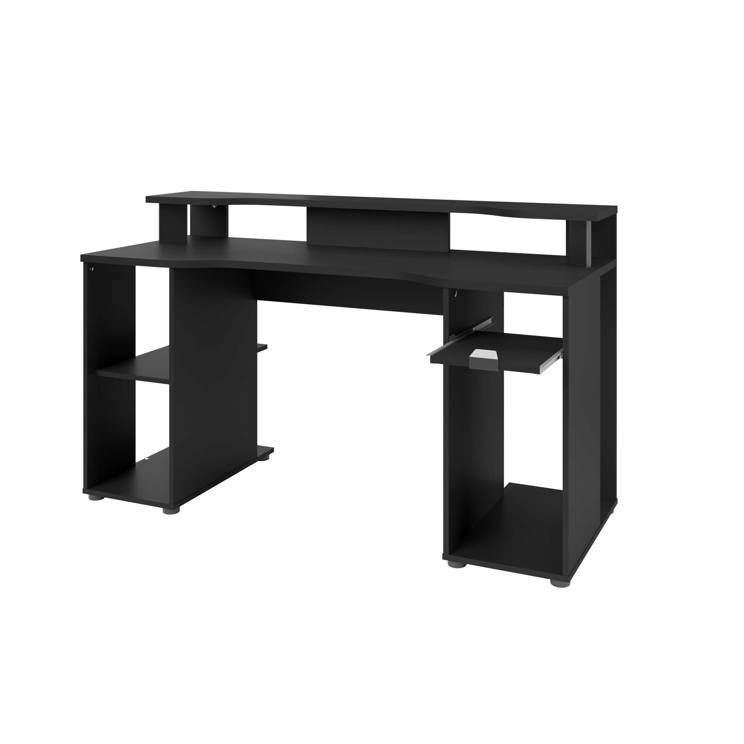 Bureau gamer LevelUp 150cm - noir - Image 2