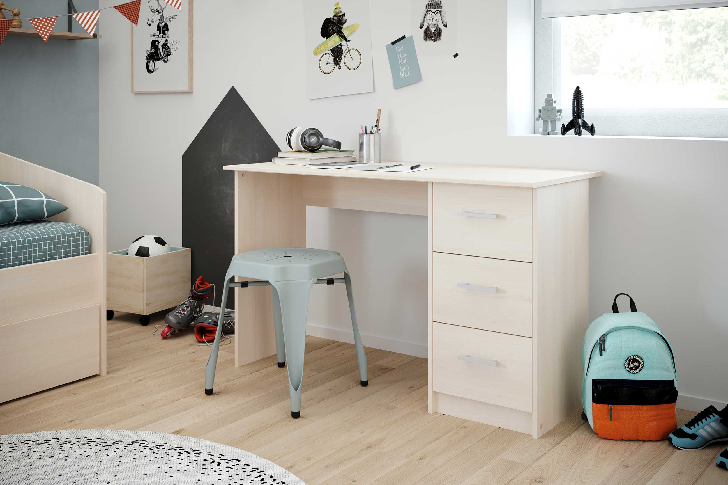 Bureau Infinity 121cm - acacia - Image 9