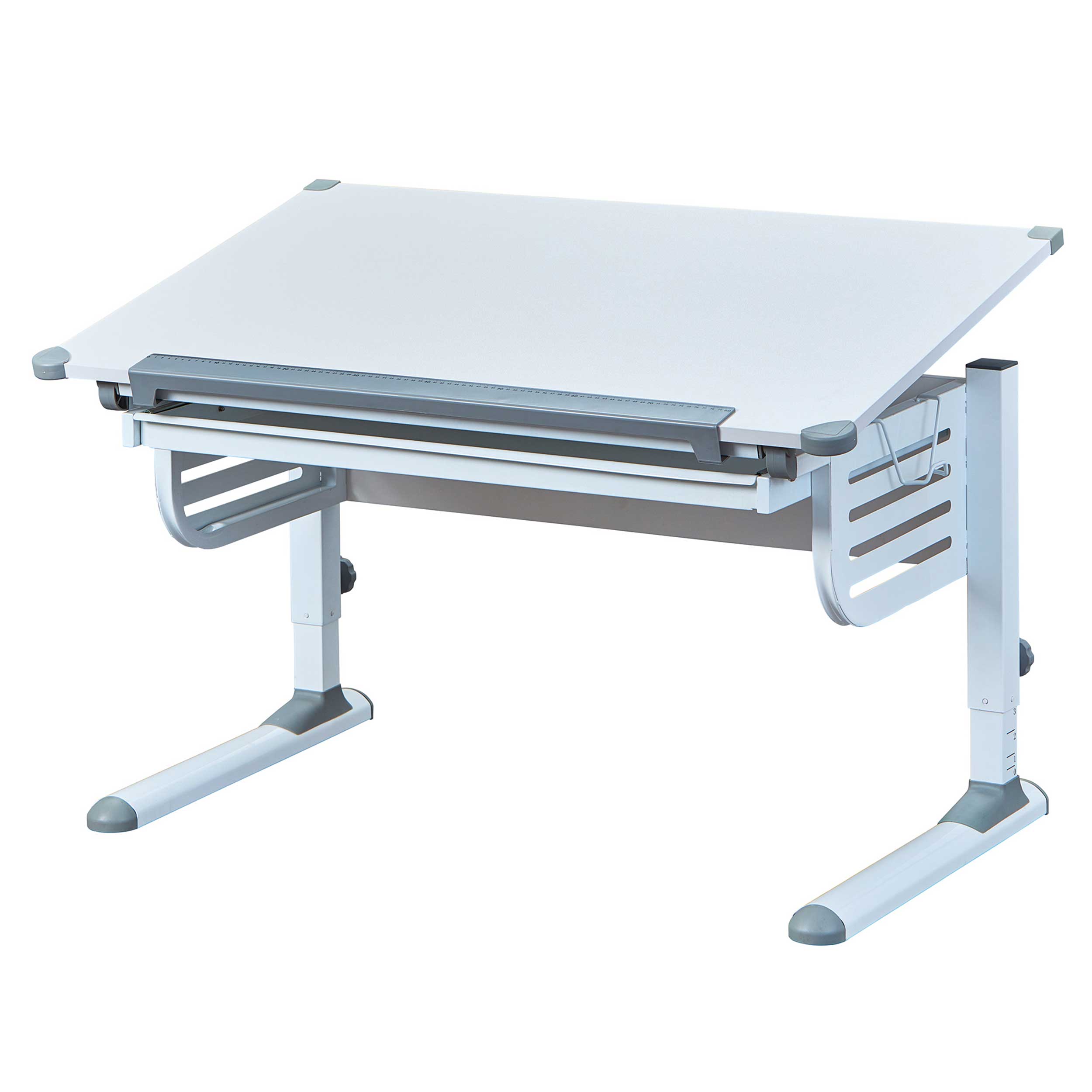 Bureau Skalare 110cm réglable - blanc - Image 11