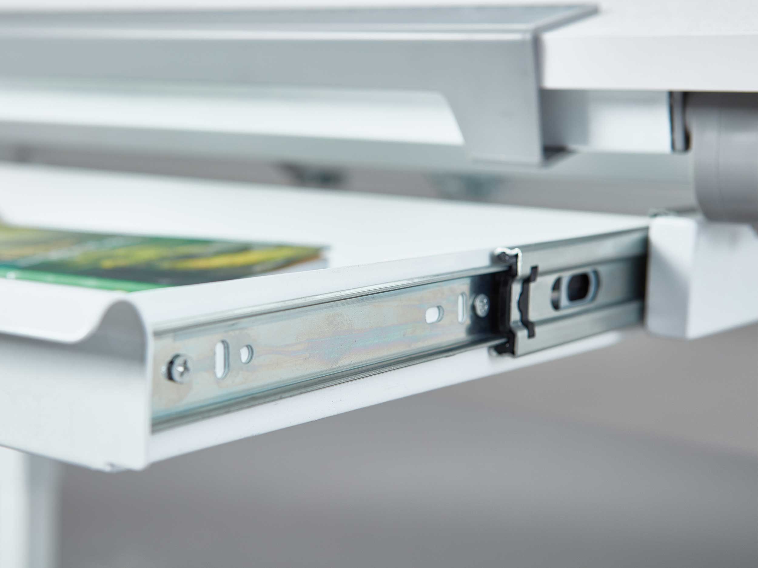 Bureau Skalare 110cm réglable - blanc - Image 4