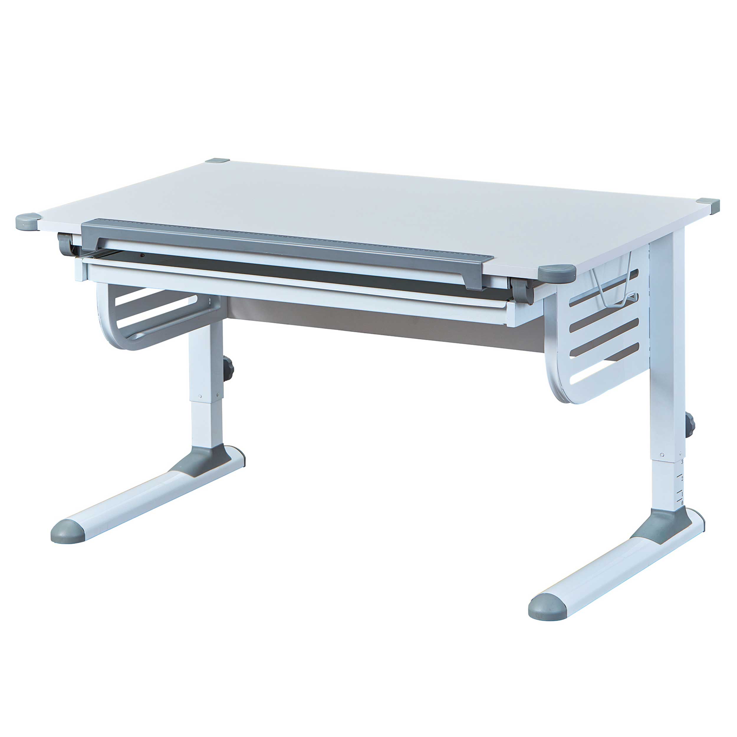 Bureau Skalare 110cm réglable - blanc - Image 9