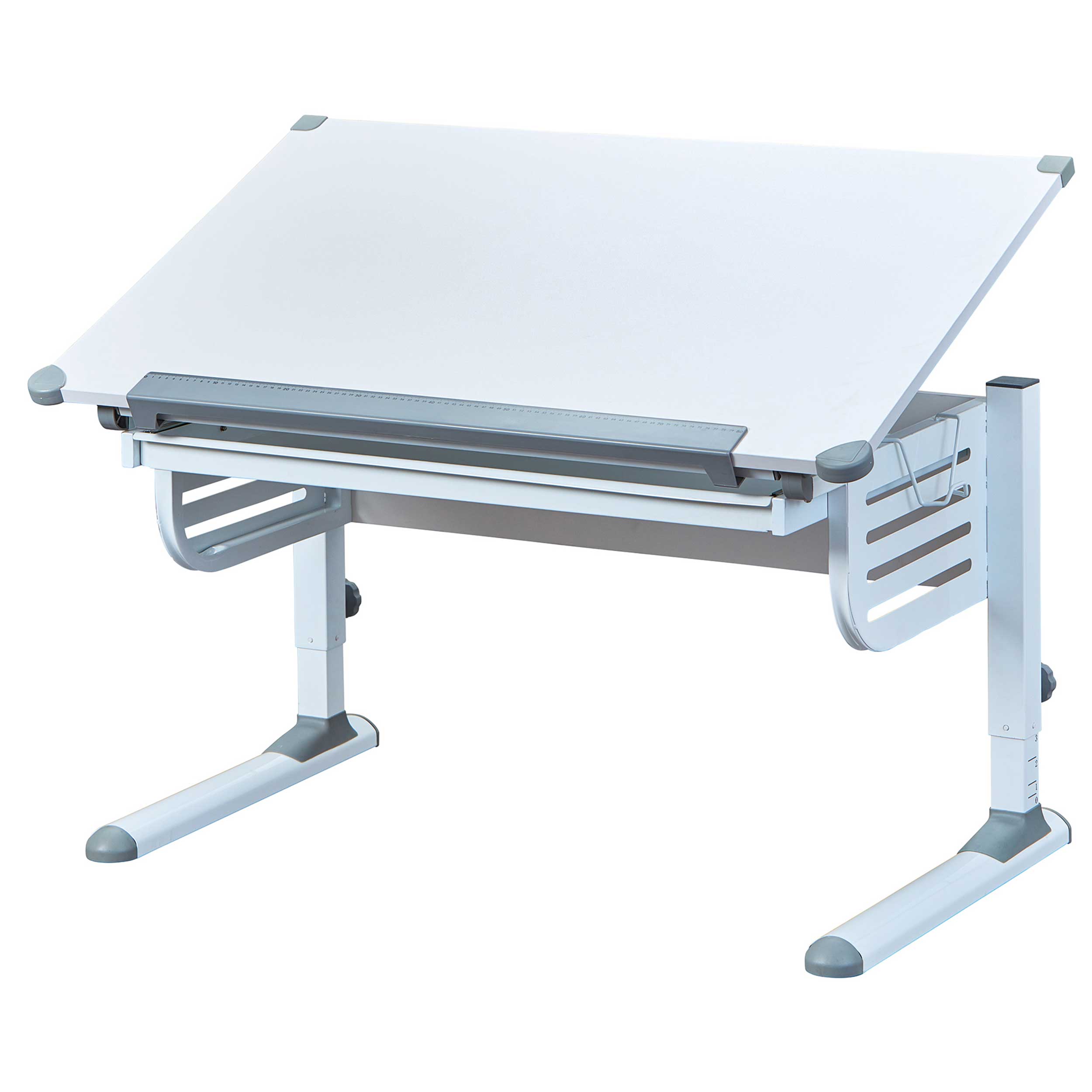 Bureau Skalare 110cm réglable - blanc - Image 10