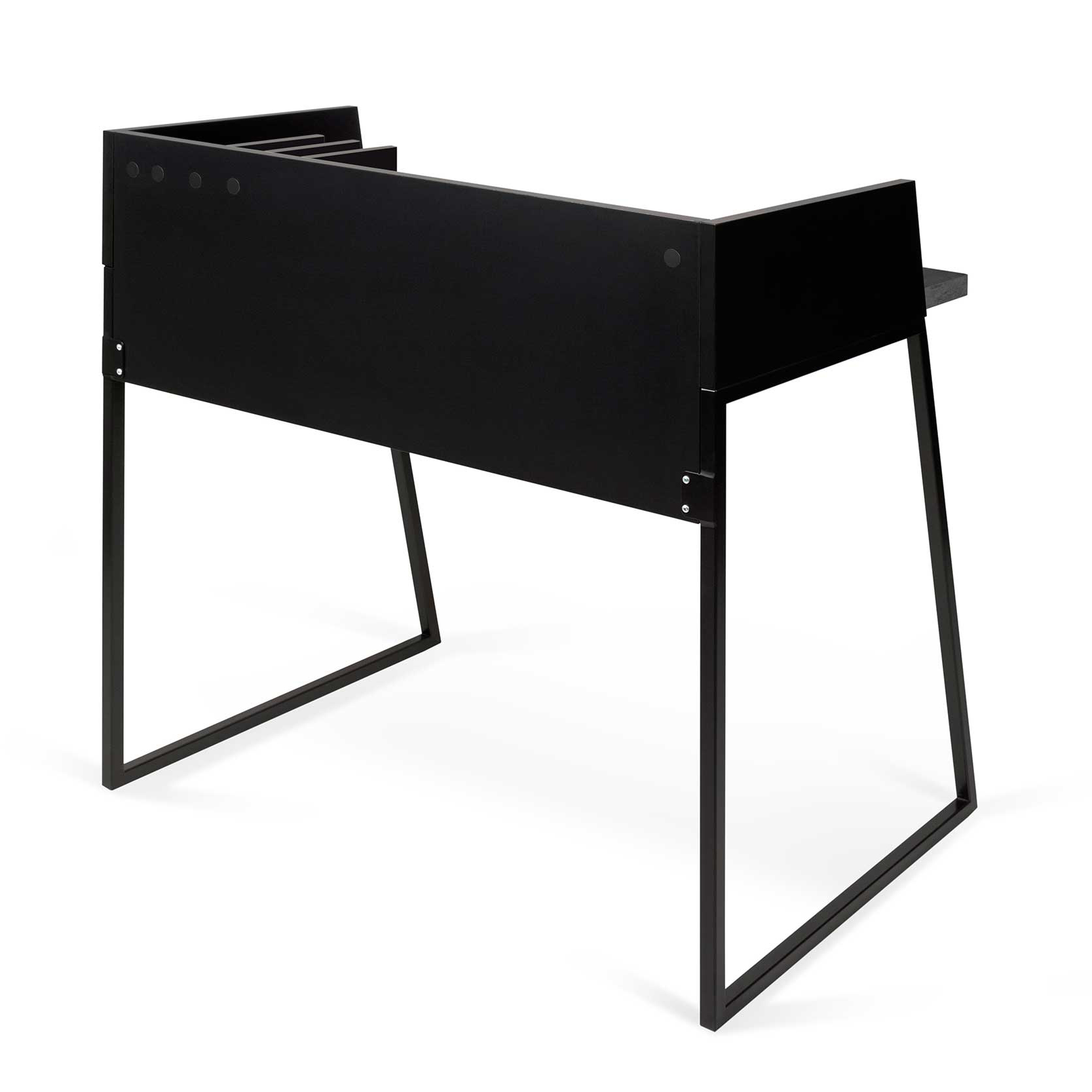 Bureau Volta 90cm - noir/béton - Image 6