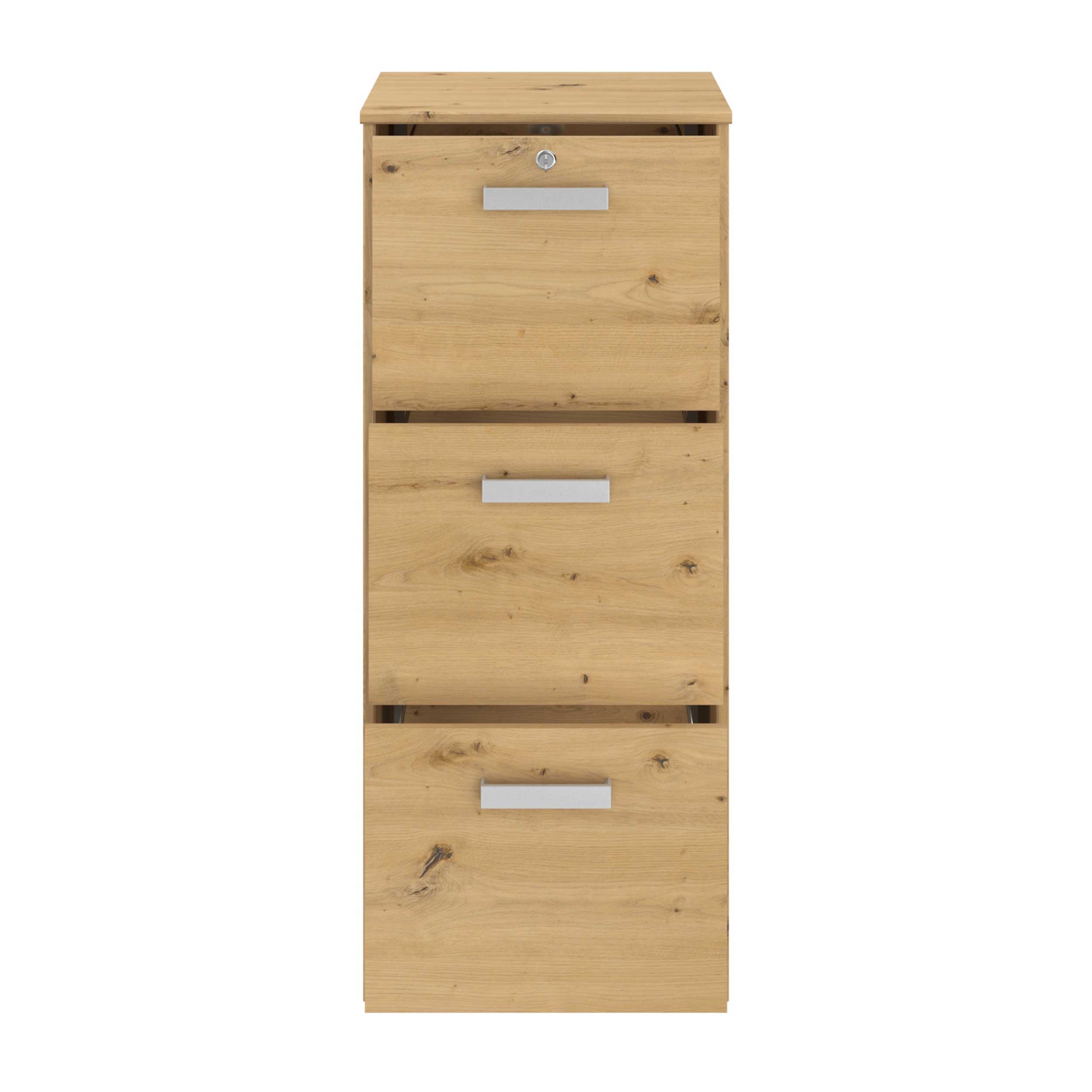 Caisson à 3 tiroirs Marri - chêne - Image 11