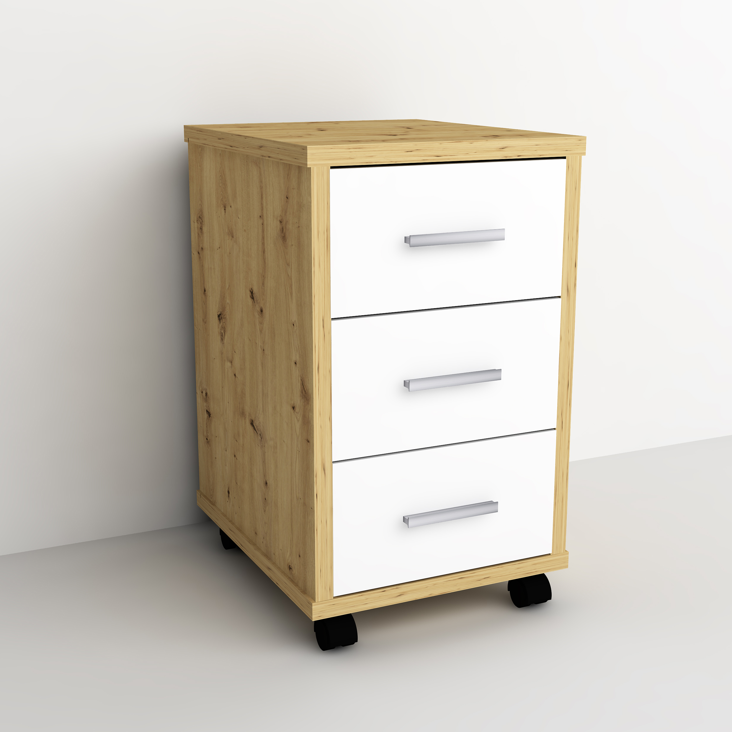 Caisson à tiroirs Diego - chêne vielli