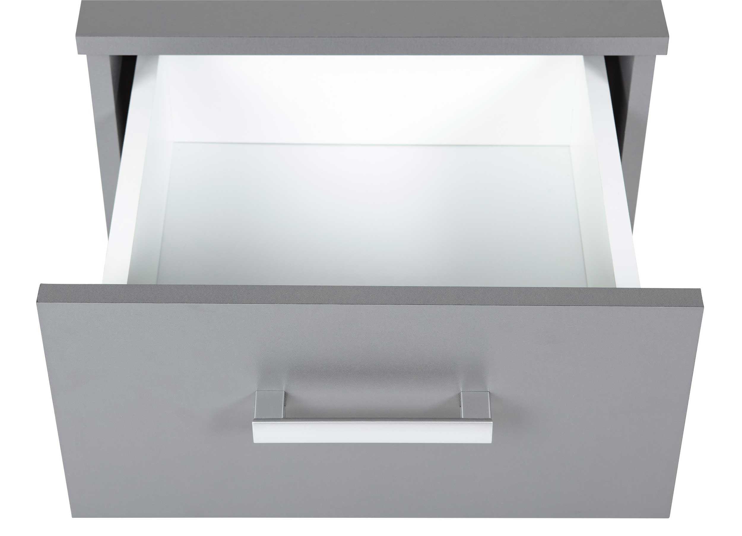 Caisson à tiroirs Eden 2 tiroirs - gris graphite - Image 2