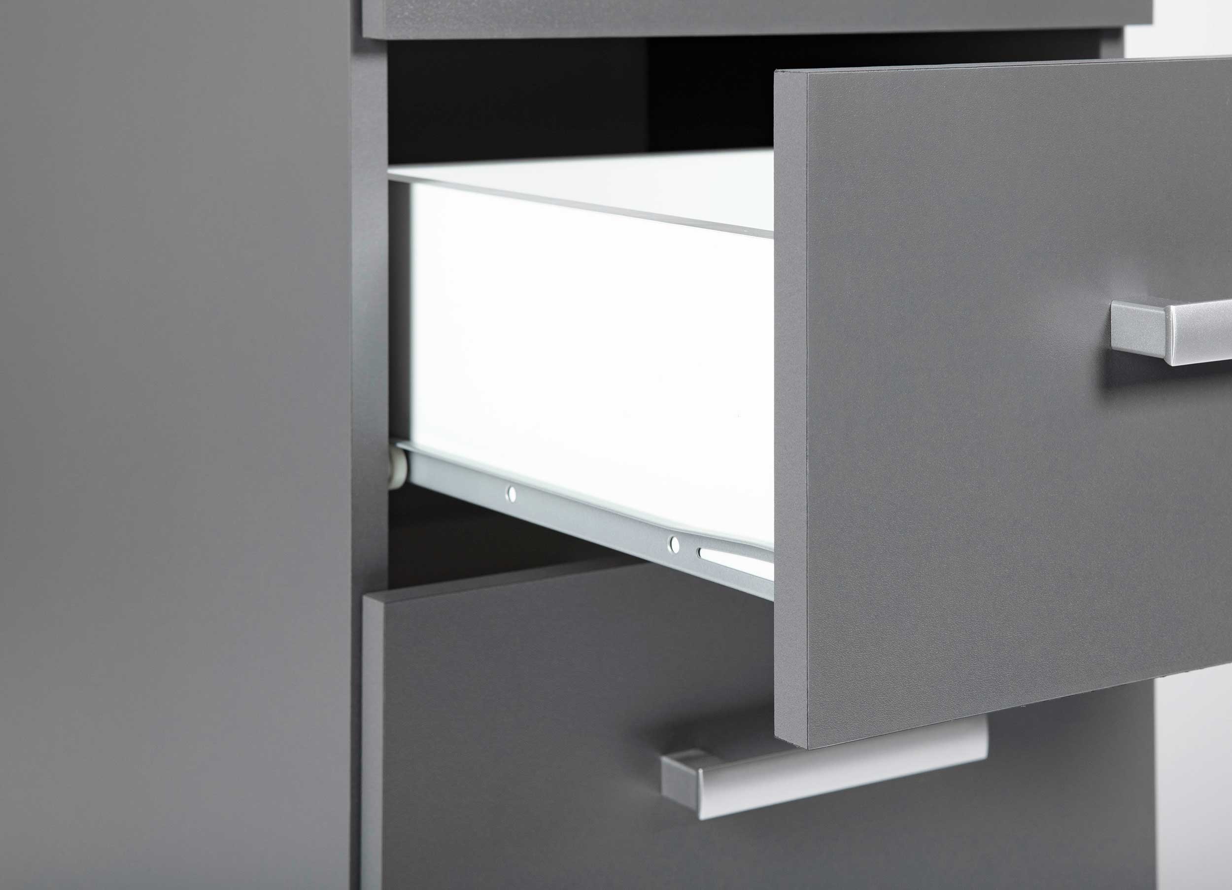 Caisson à tiroirs Eden 4 tiroirs - gris graphite - Image 5