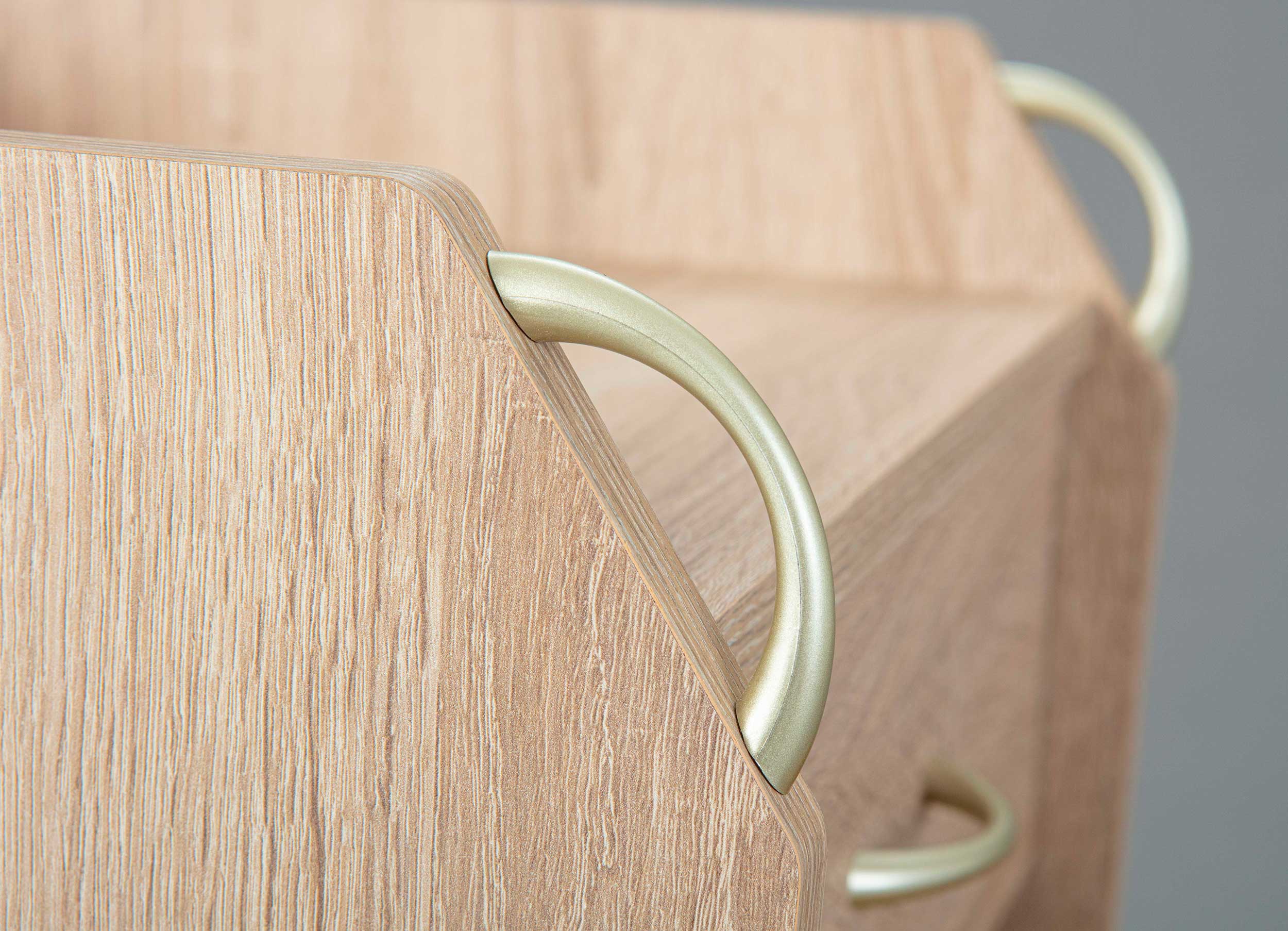 Caisson à tiroirs Frits avec quatre tiroirs - chêne sonoma - Image 7