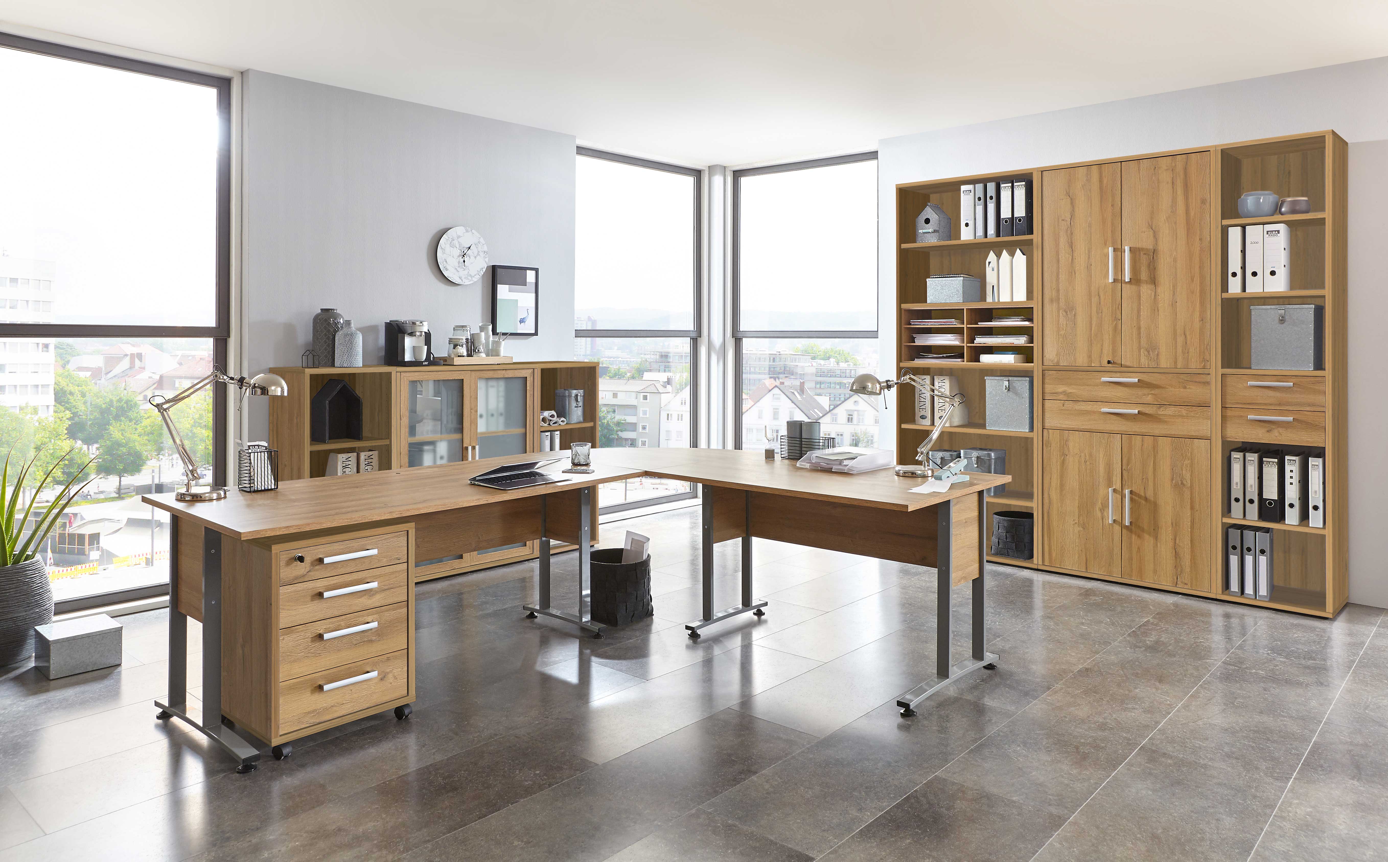 Caisson à tiroirs Gabi - chêne vieilli - Image 8