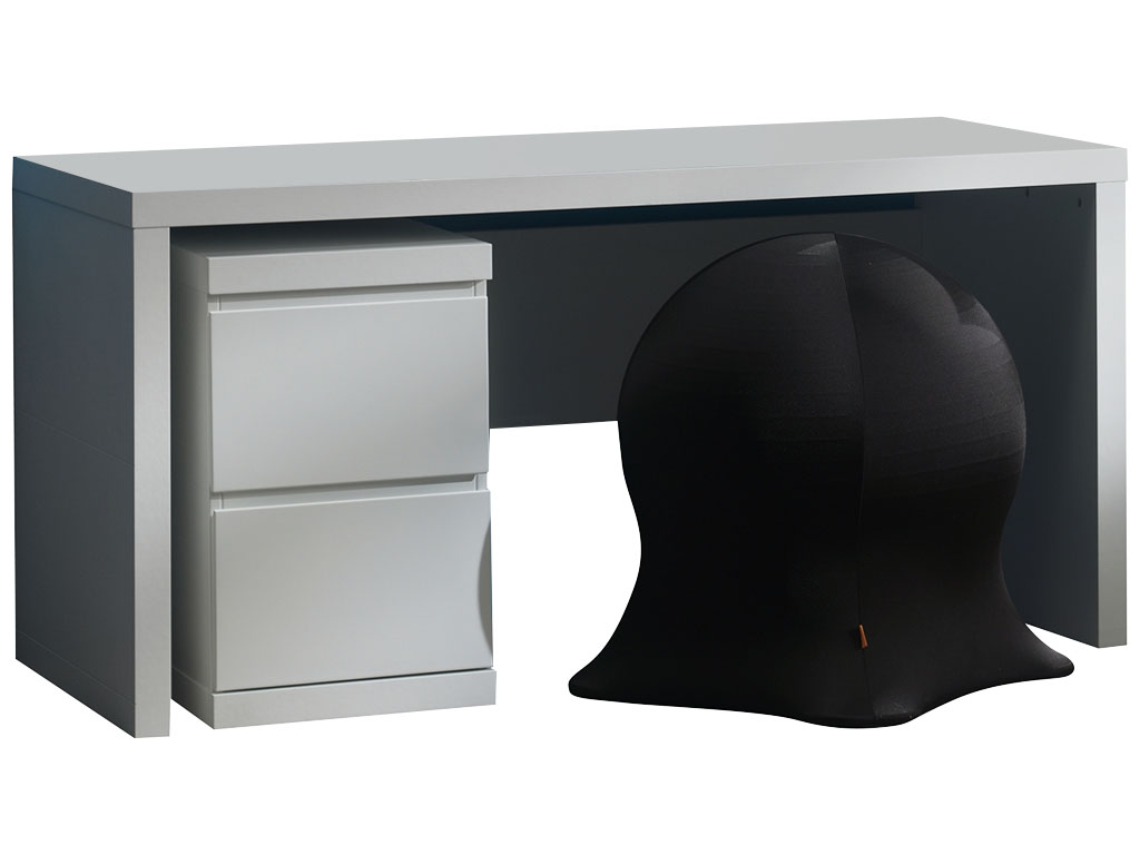Caisson bureau Lara - blanc - Image 3