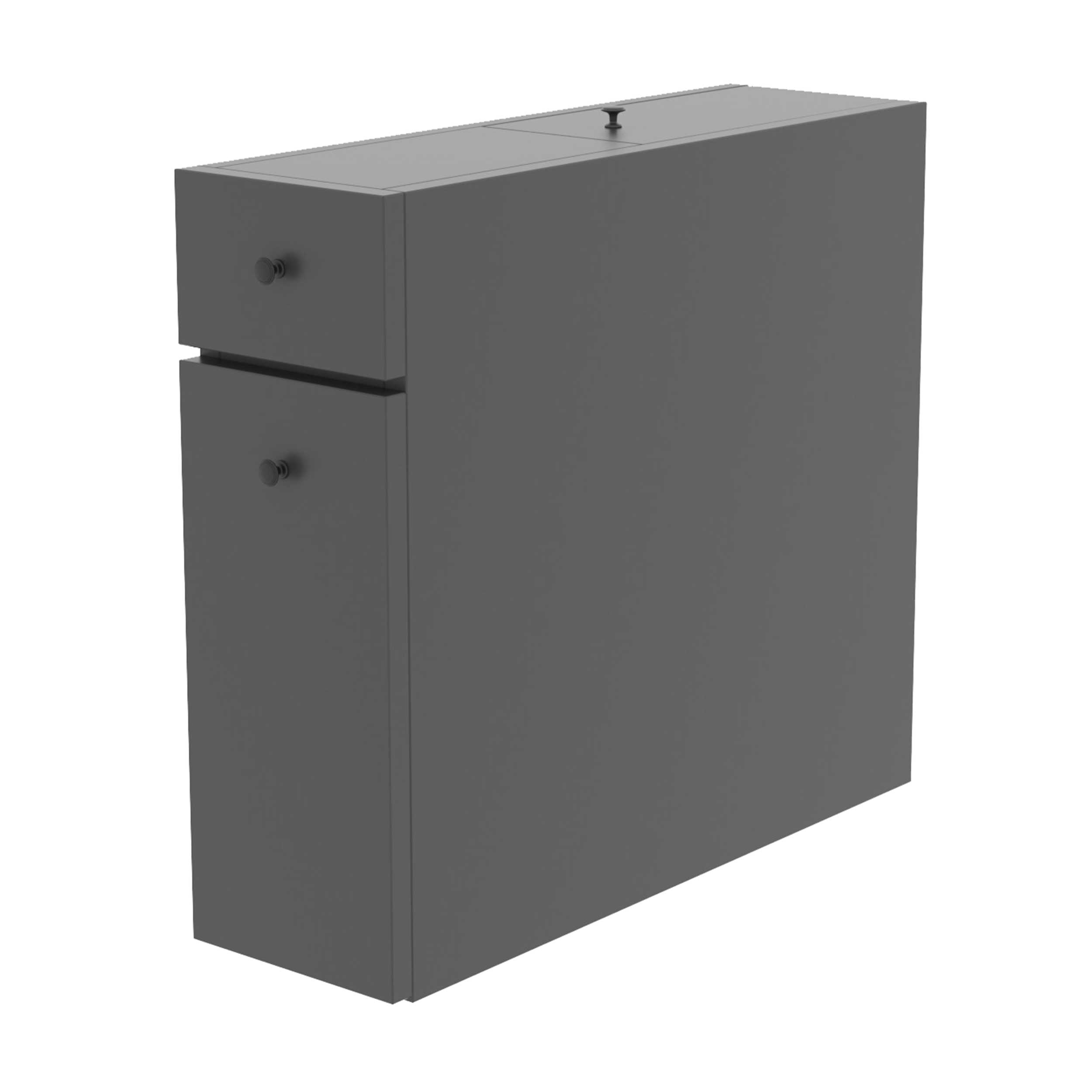 Calencia Meuble de salle de bain | 100 % MÉLAMINE | Anthracite - Image 5