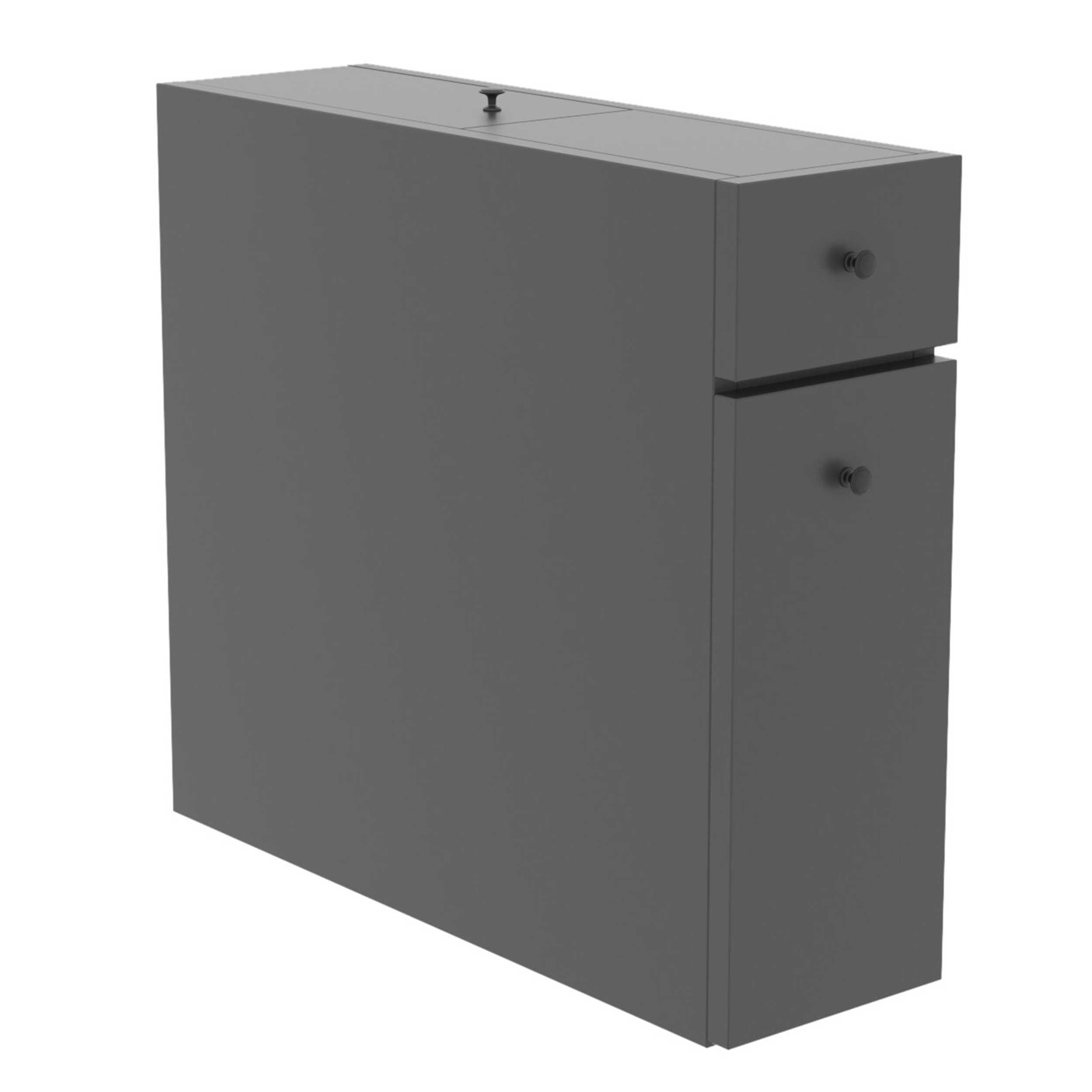 Calencia Meuble de salle de bain | 100 % MÉLAMINE | Anthracite - Image 6