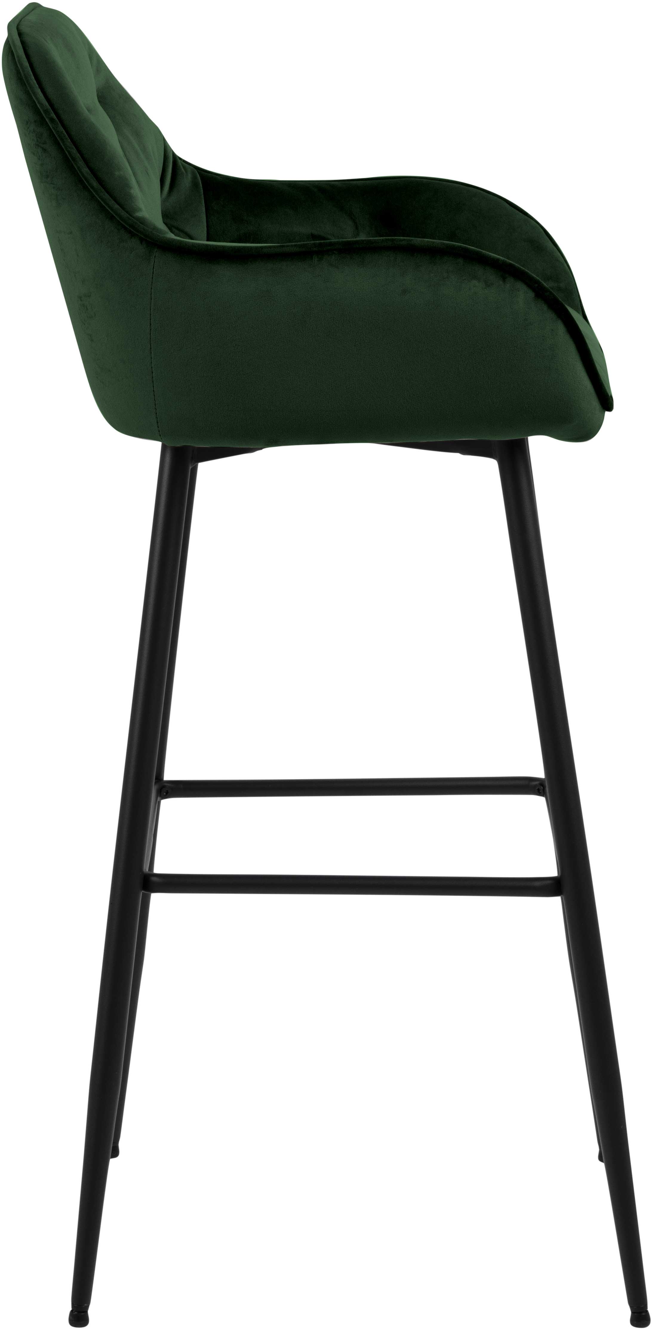 Chaise de bar Bridget - vert/noir - Image 10