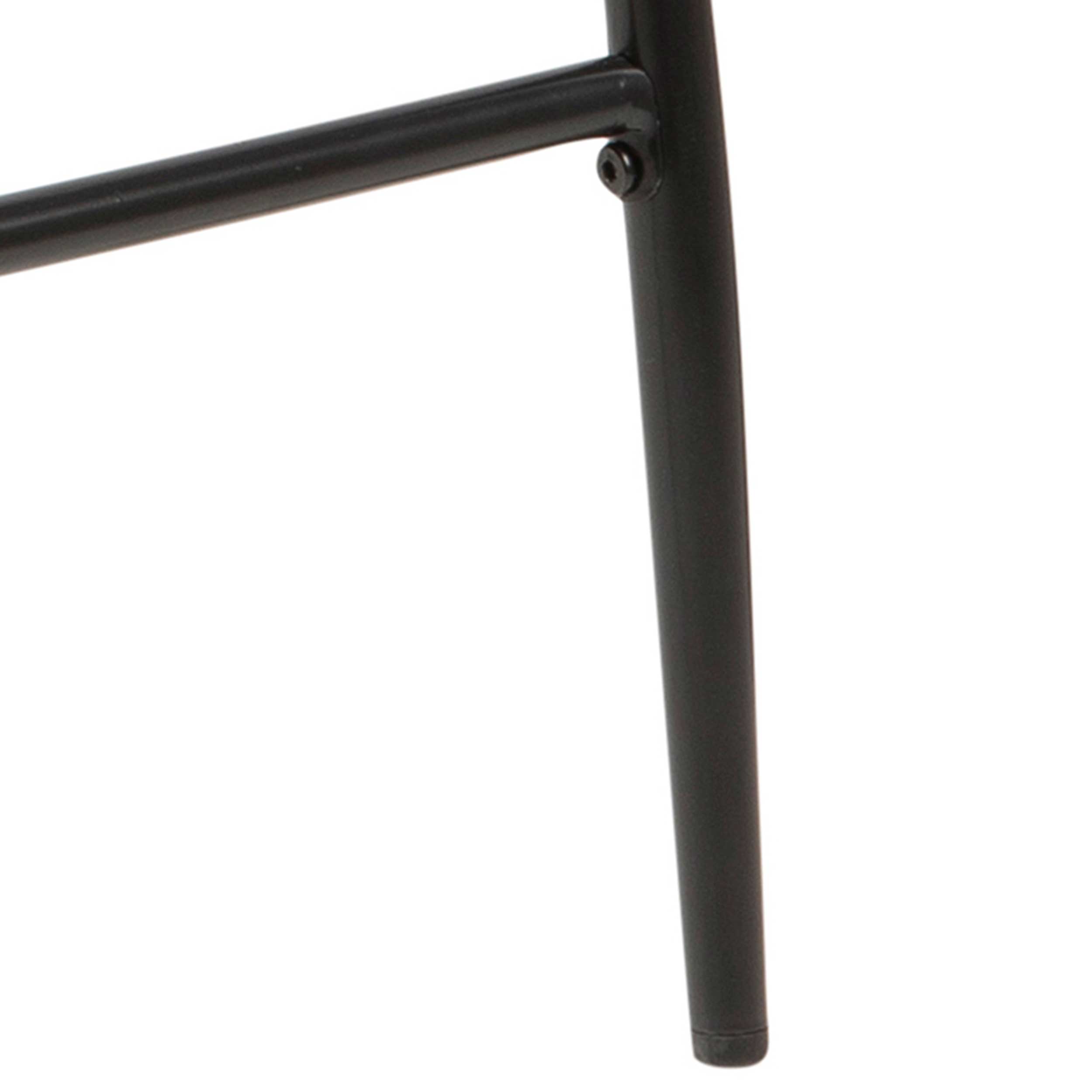 Chaise de bar Darren - gris/noir - Image 2