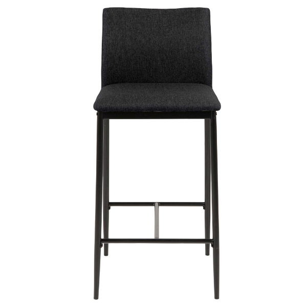 Chaise de bar Darren - gris/noir - Image 6