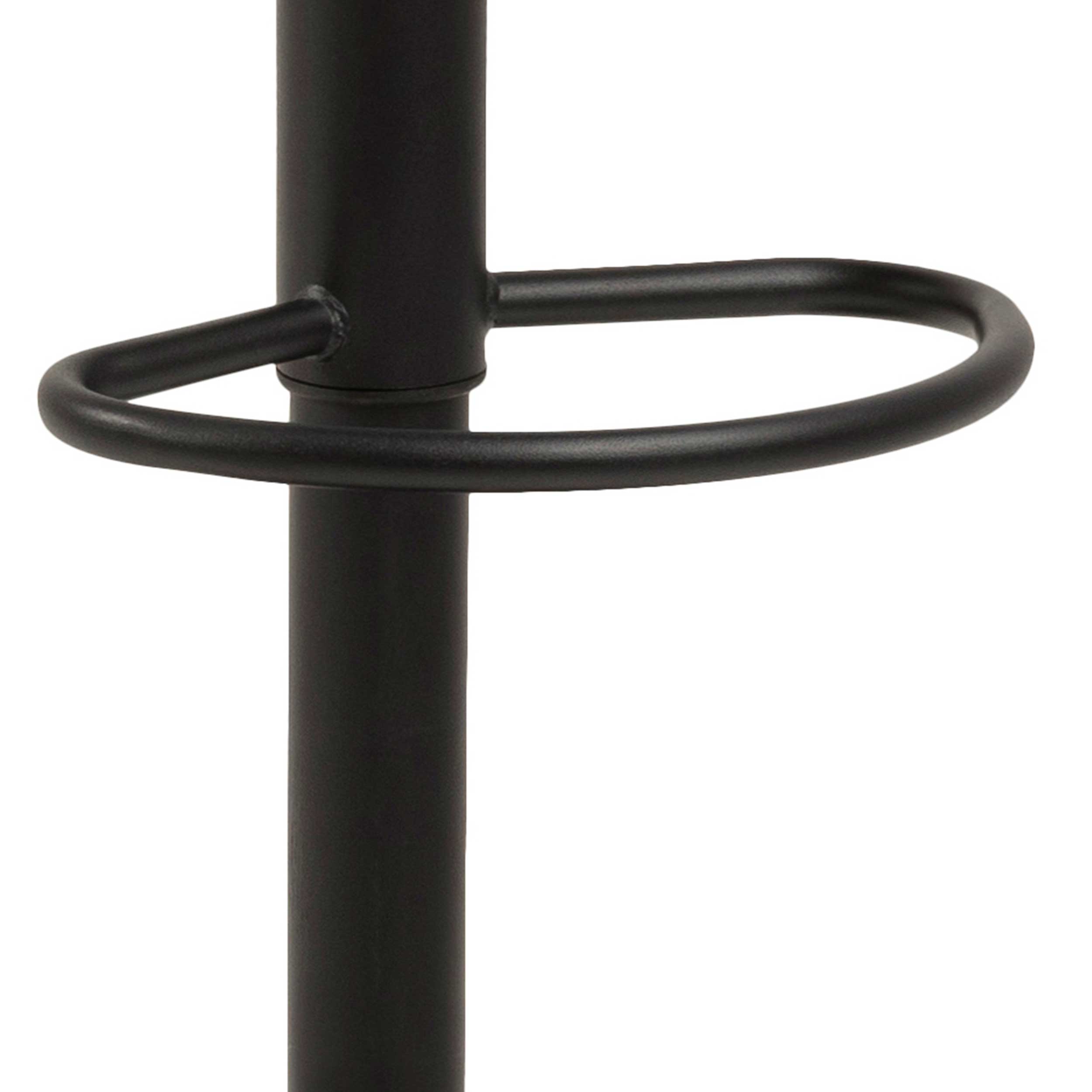 Chaise de bar Dusty - brun/noir - Image 9