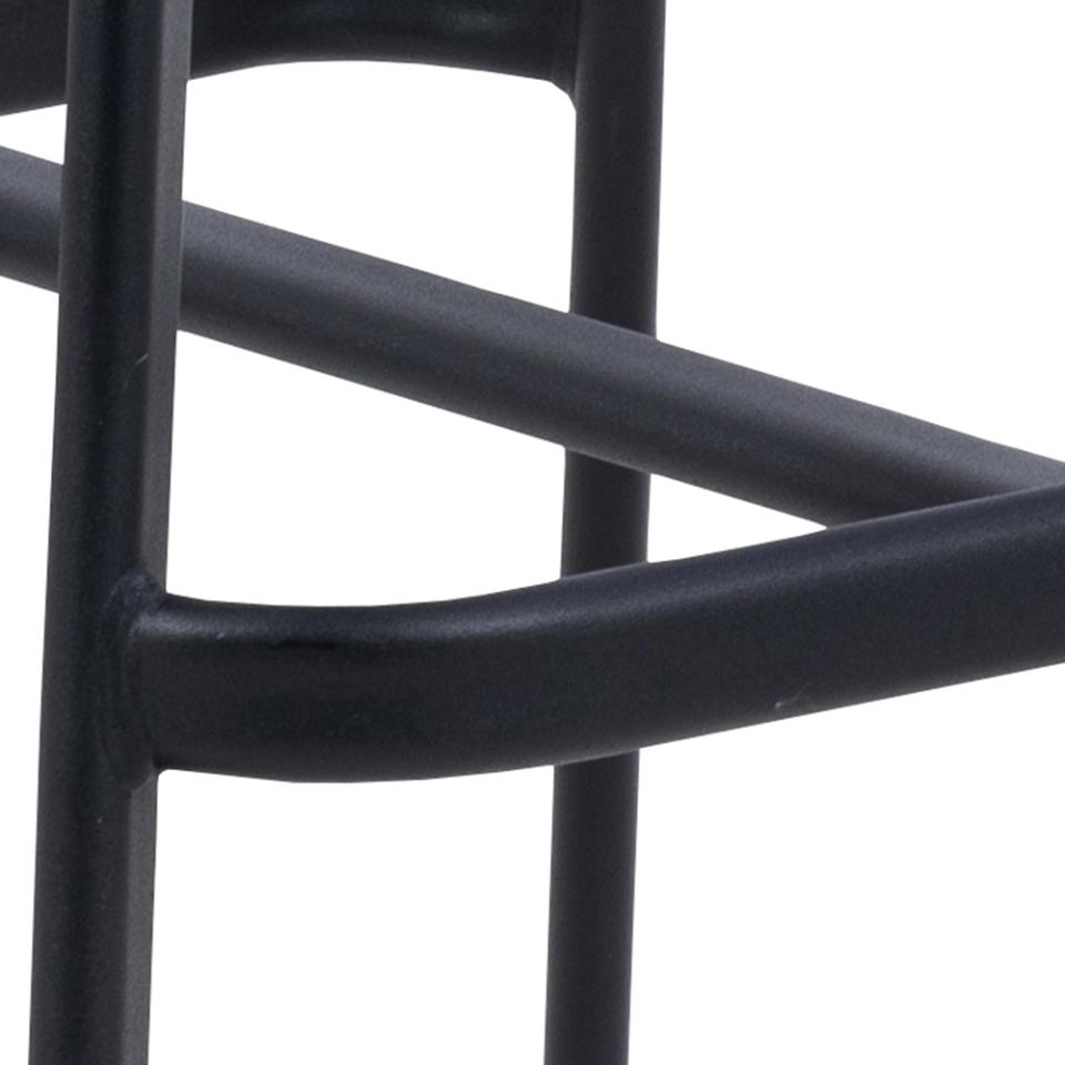 Chaise de bar Oregon - brun - Image 4