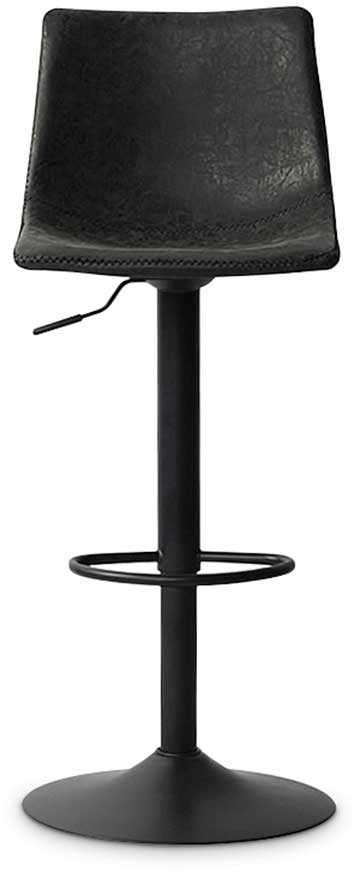 Chaise de bar réglable Fontana - anthracite - Image 4