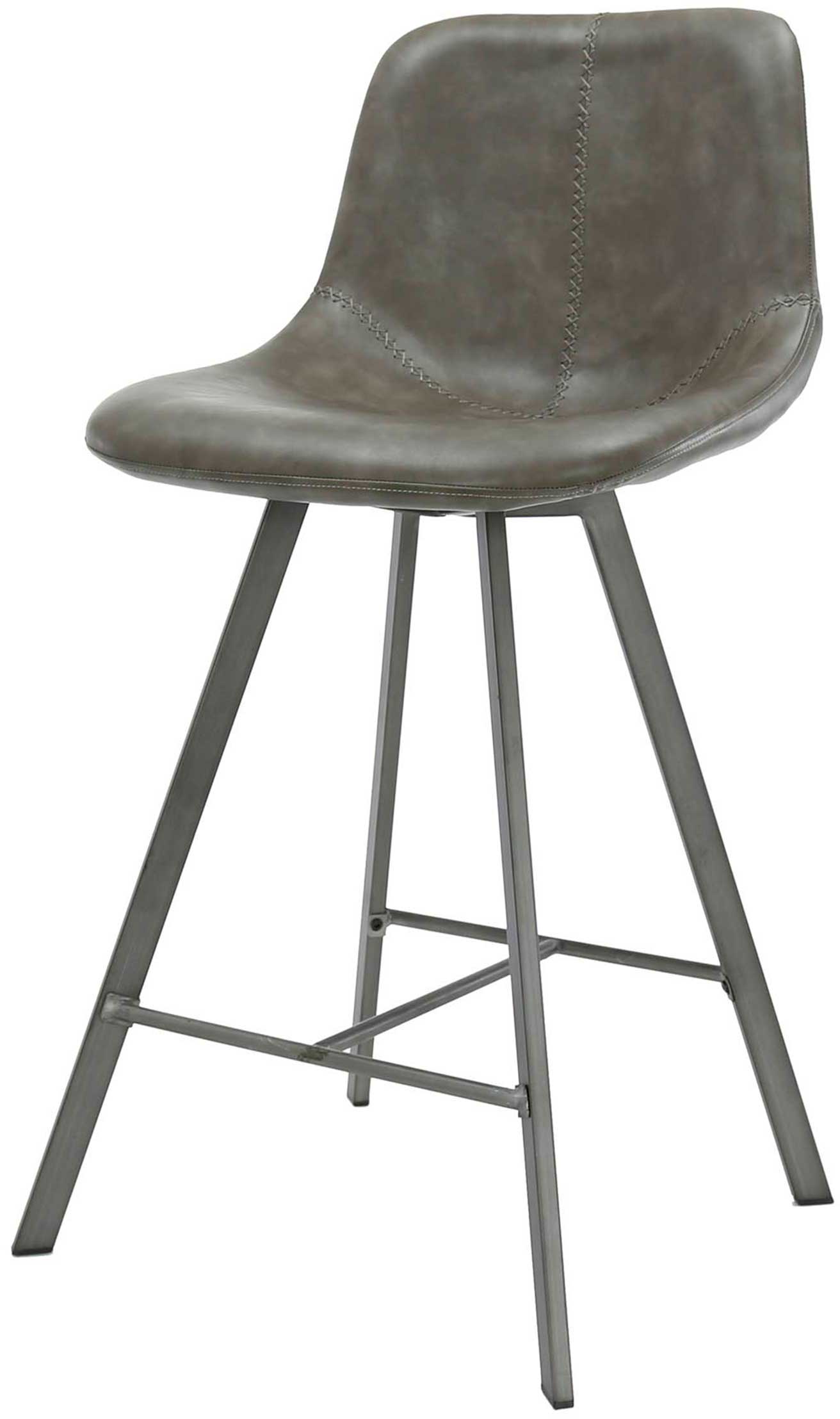 Chaise de bar Zigi - taupe - Image 2