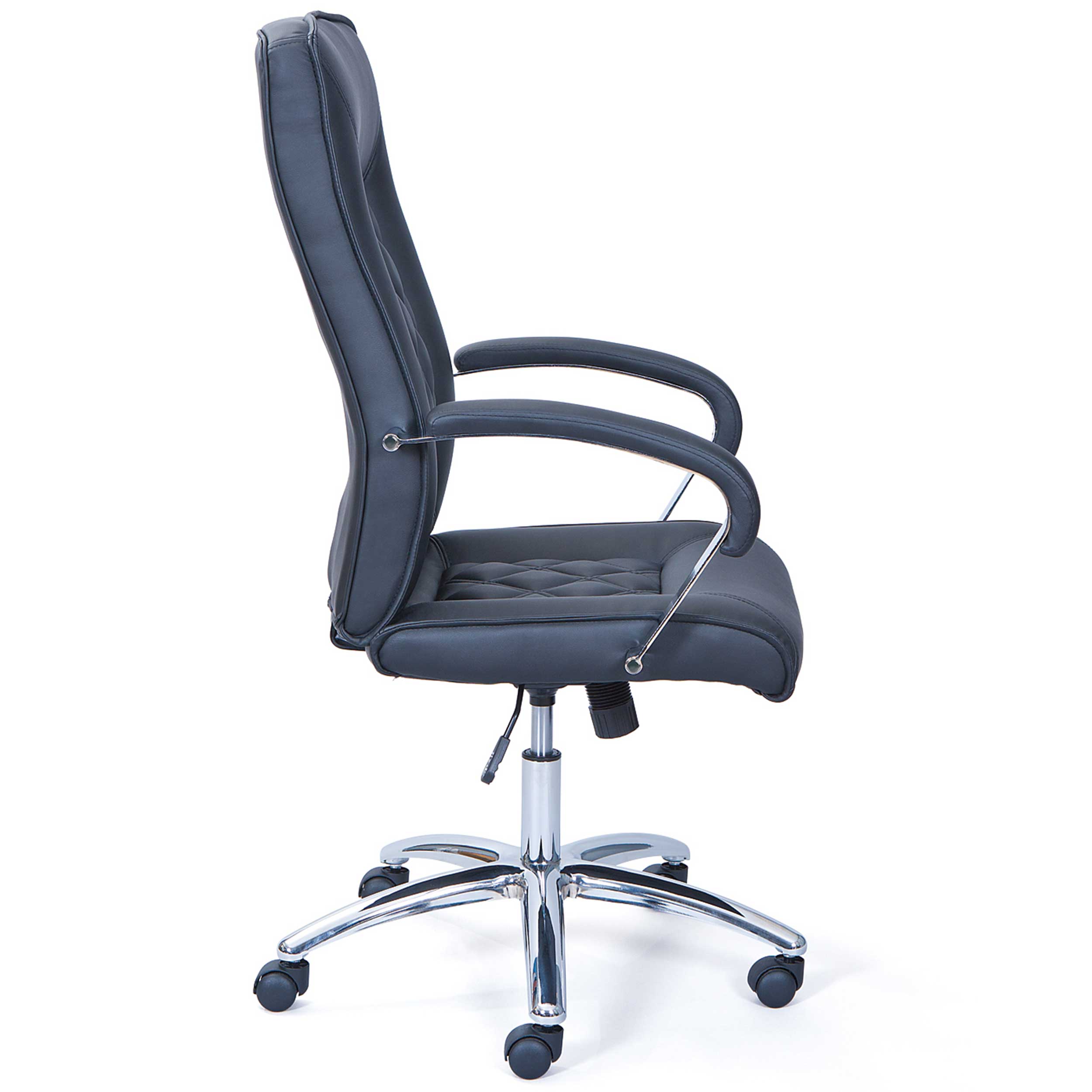 Chaise de bureau Alessia similicuir - noir - Image 8