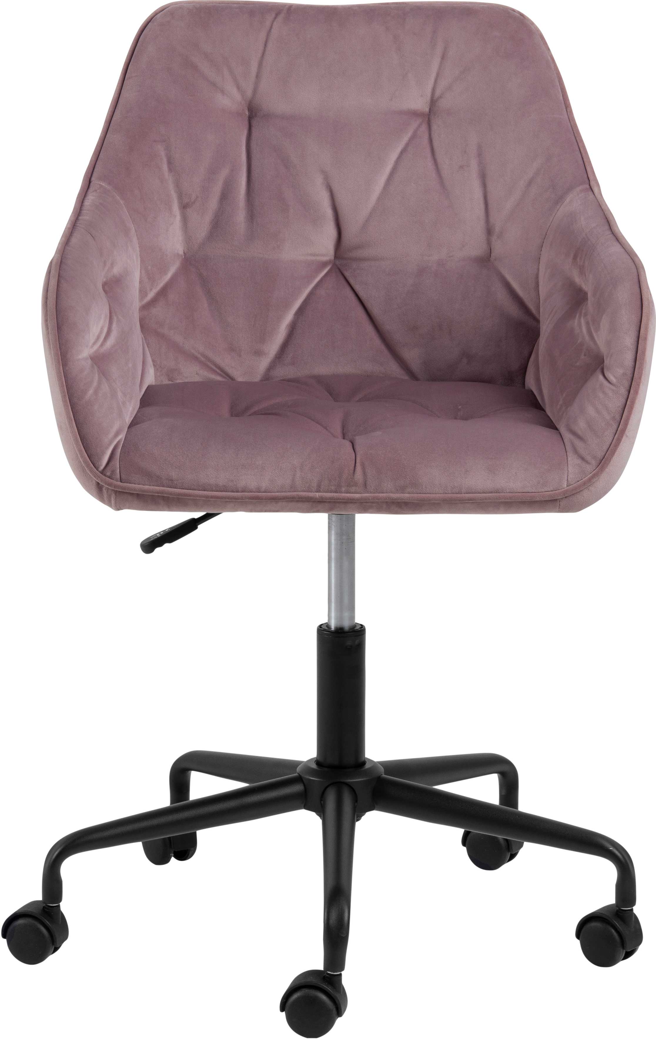 Chaise de bureau Bridget - vieux rose - Image 12