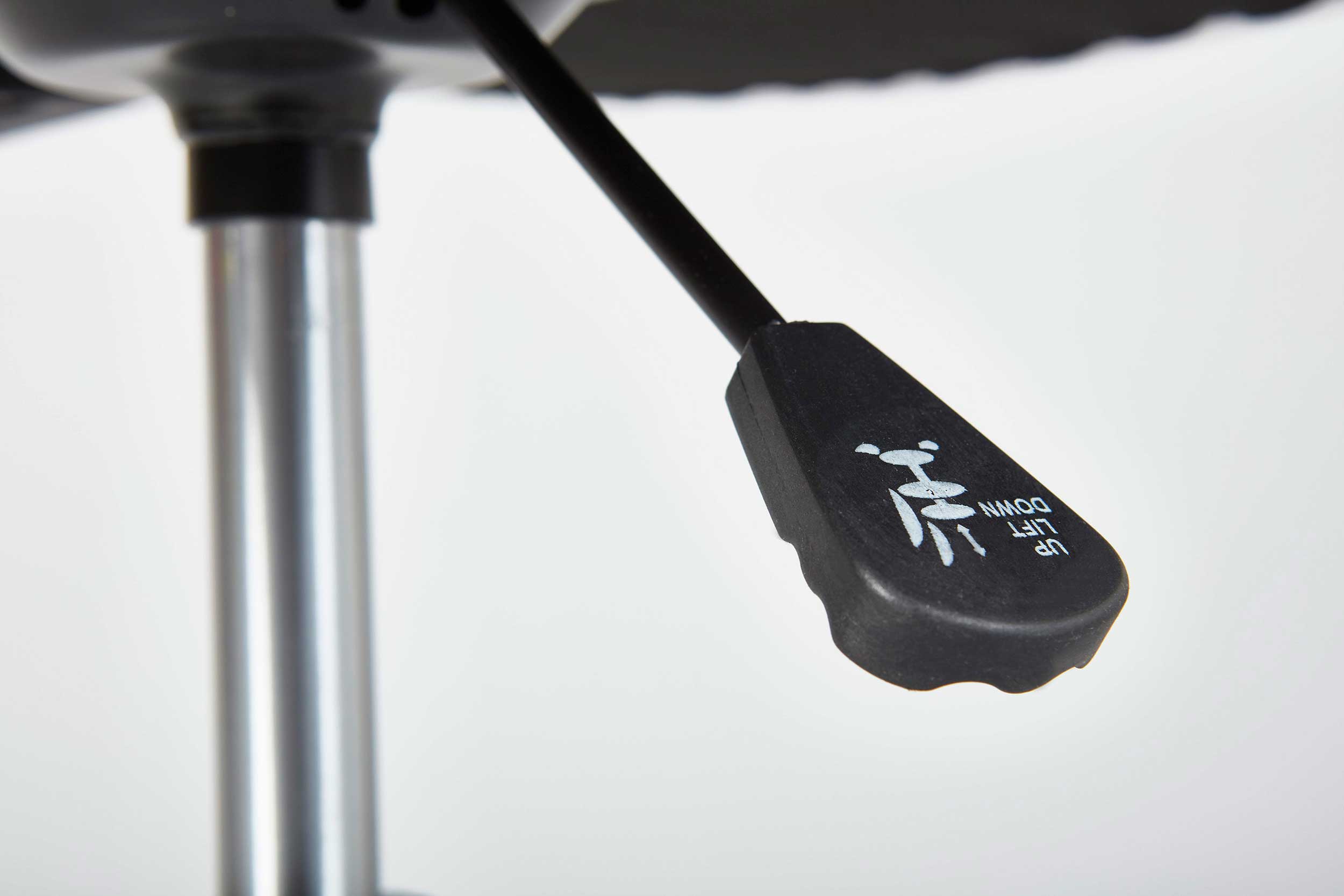 Chaise de bureau Donny dossier ergonomique - blanc - Image 5