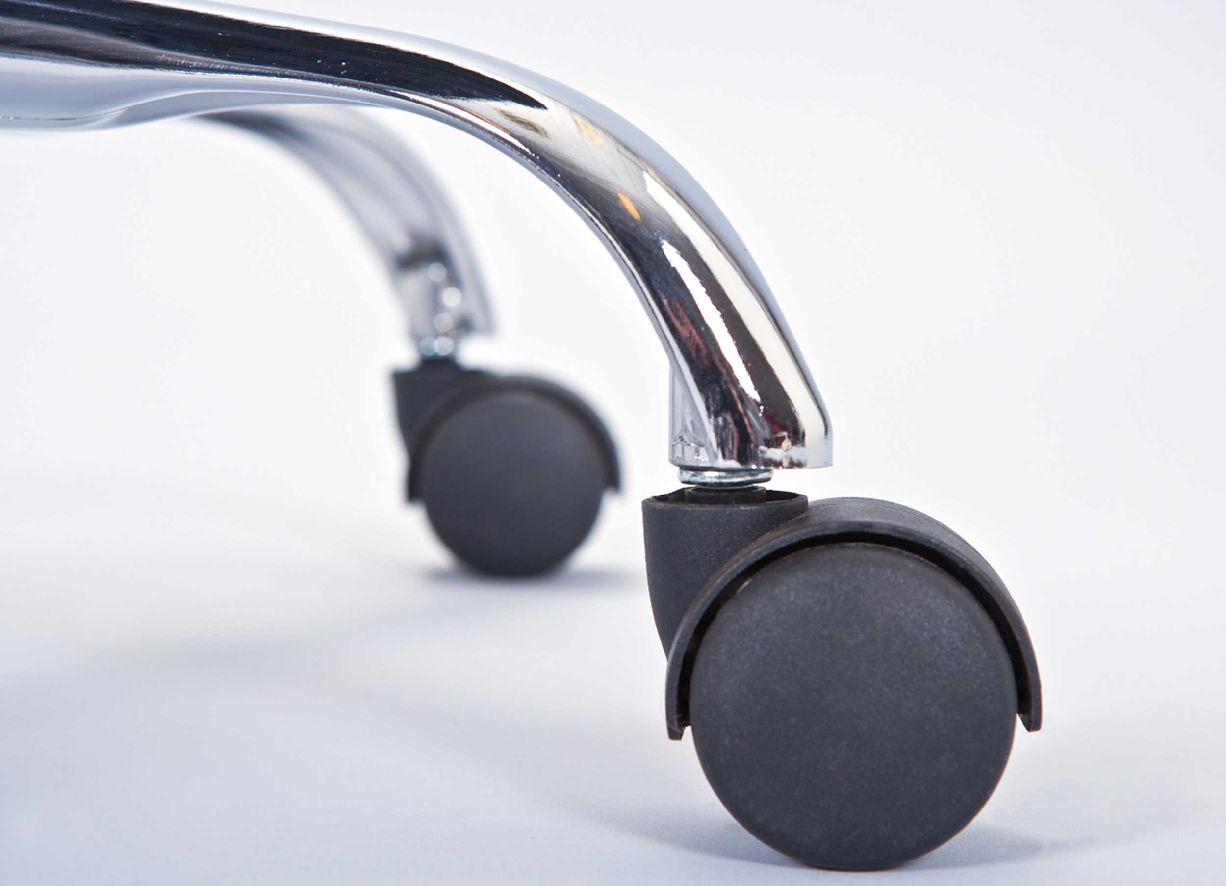 Chaise de bureau Eva sans accoudoir - gris foncé - Image 3