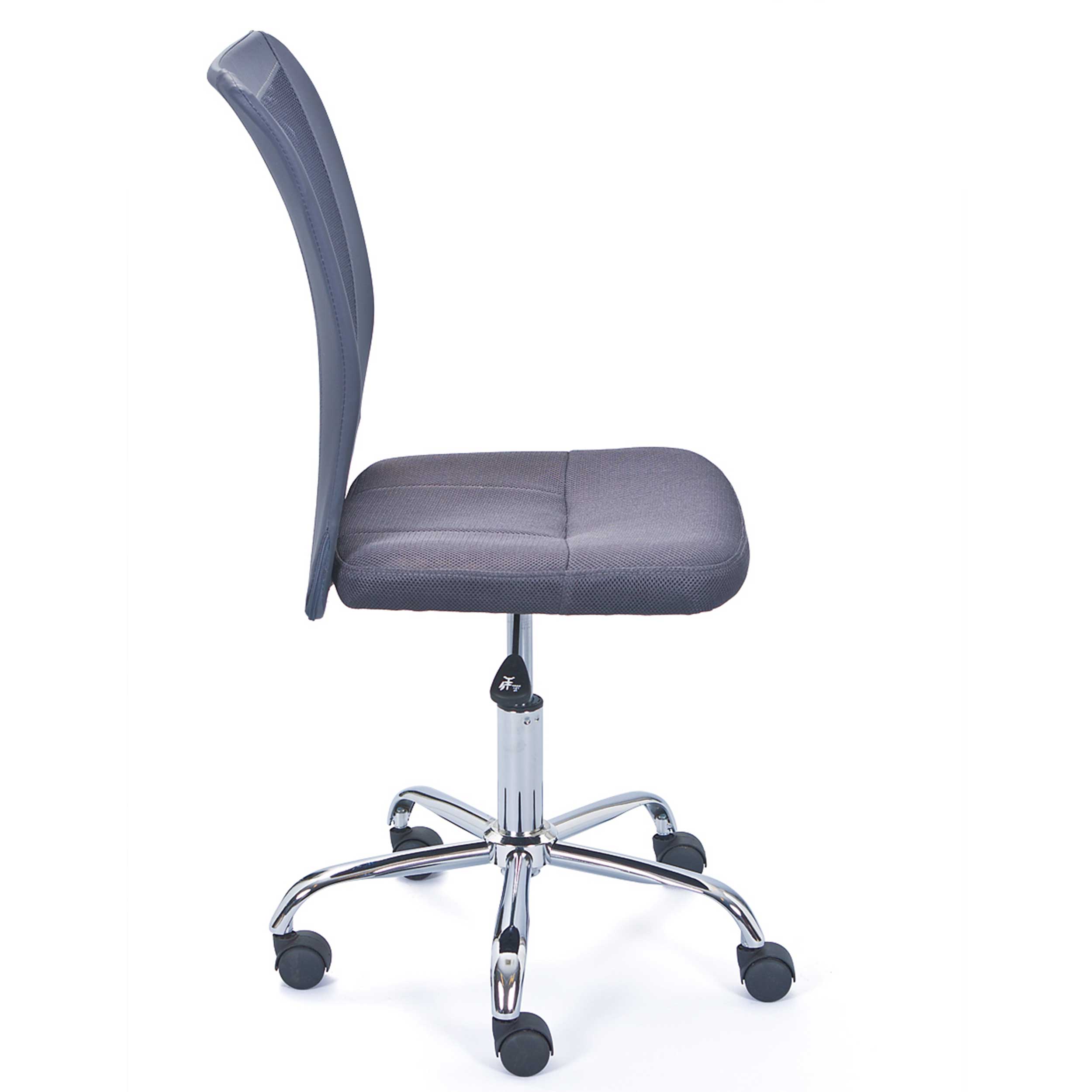 Chaise de bureau Eva sans accoudoir - gris foncé - Image 9